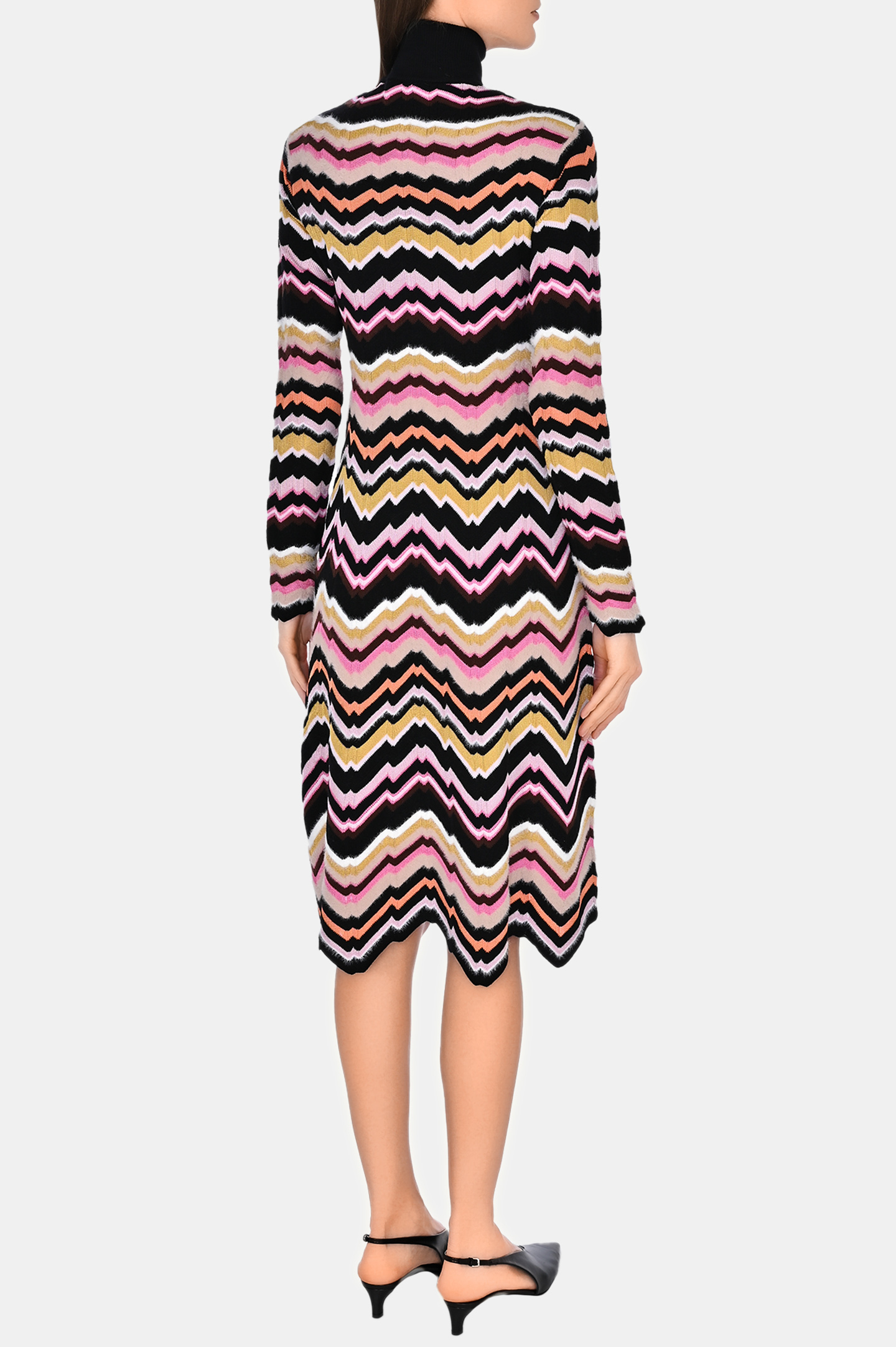 Платье с принтом MISSONI DS24WG24-BK036W, цвет: Разноцветный, Женский