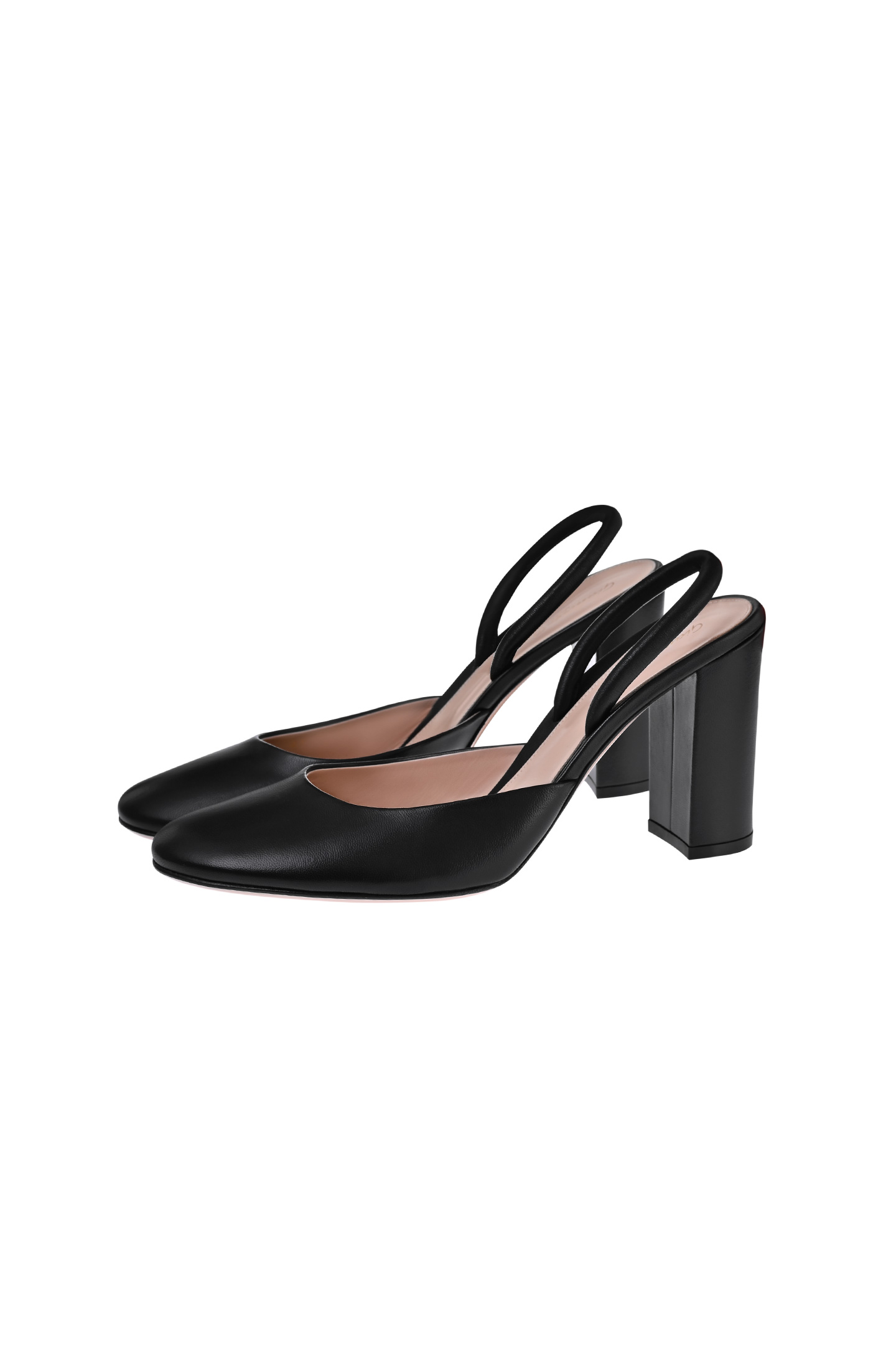 Босоножки кожаные GIANVITO ROSSI G95465.85RIC.NXFNERO, цвет: Черный, Женский