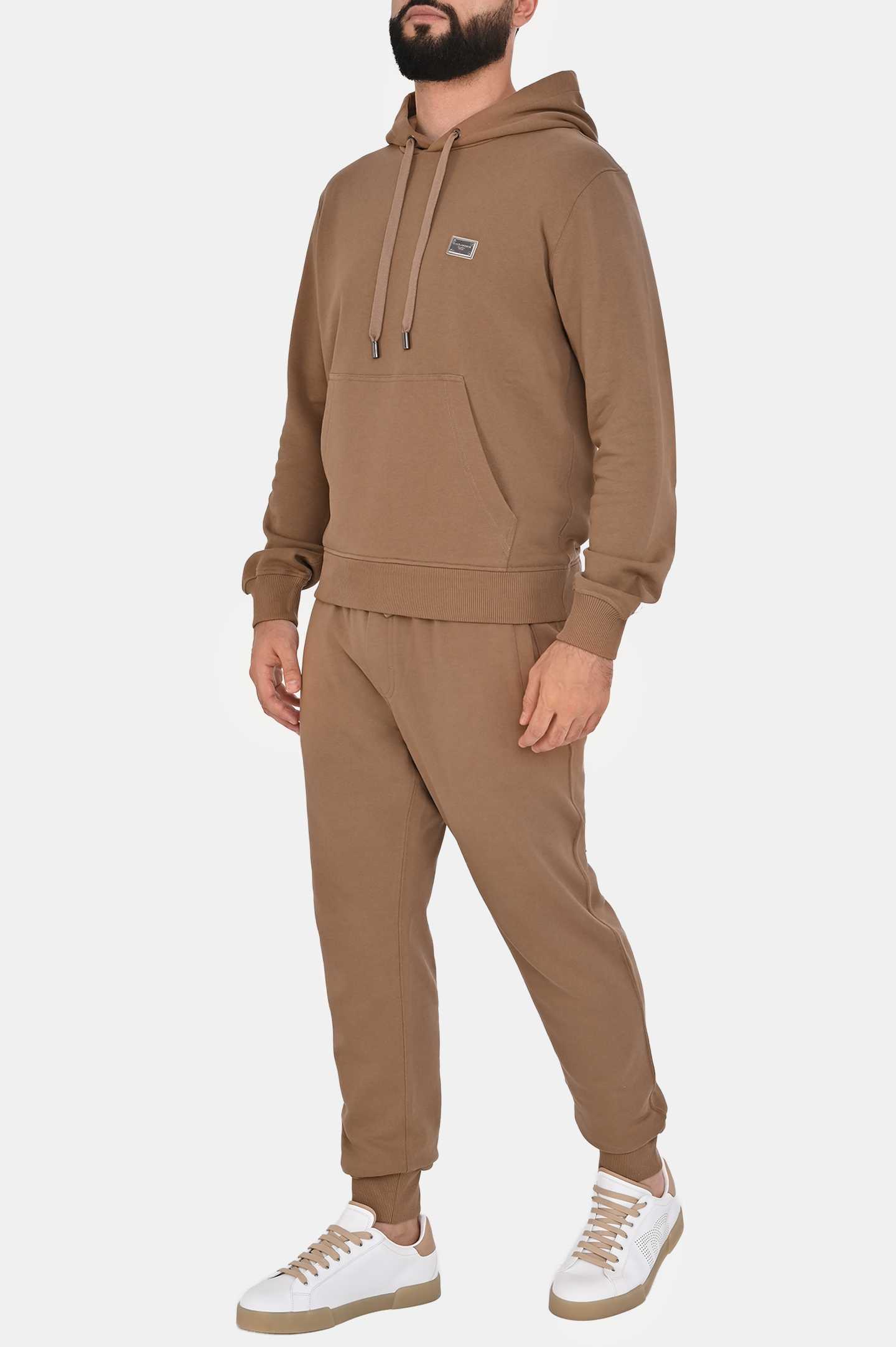 Брюки спорт DOLCE & GABBANA GP07TT G7N7B, цвет: Коричневый, Мужской