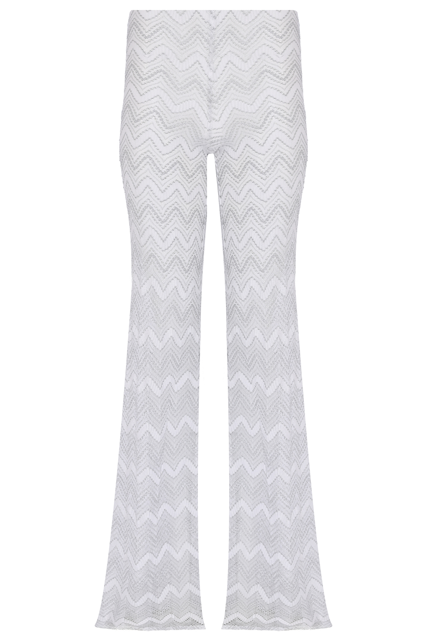 Брюки MISSONI MC25SI00-BR00ZX, цвет: Серебряный, Женский