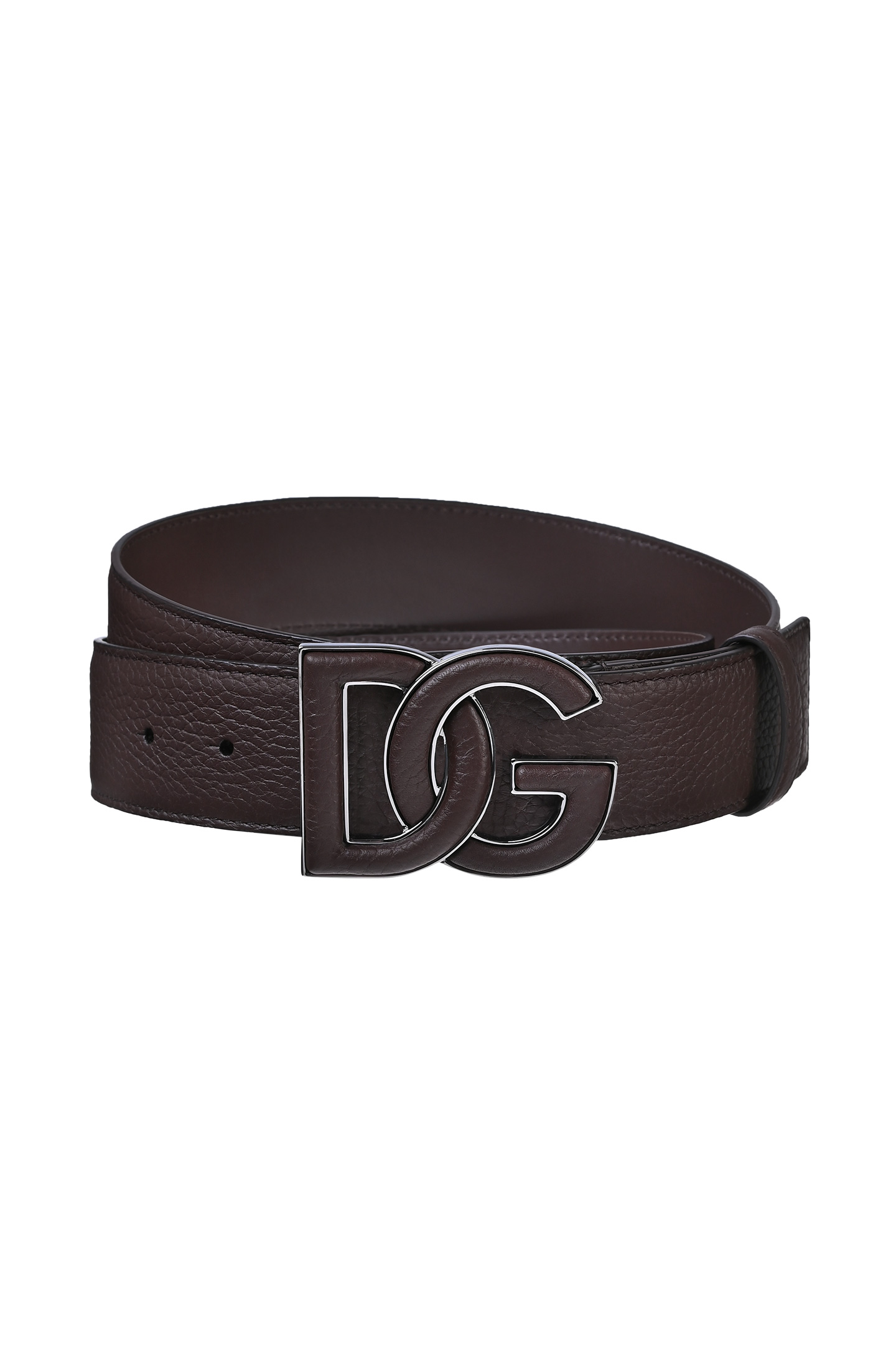 Ремень DOLCE & GABBANA BC4675 AT489 , цвет: Темно-коричневый, Мужской