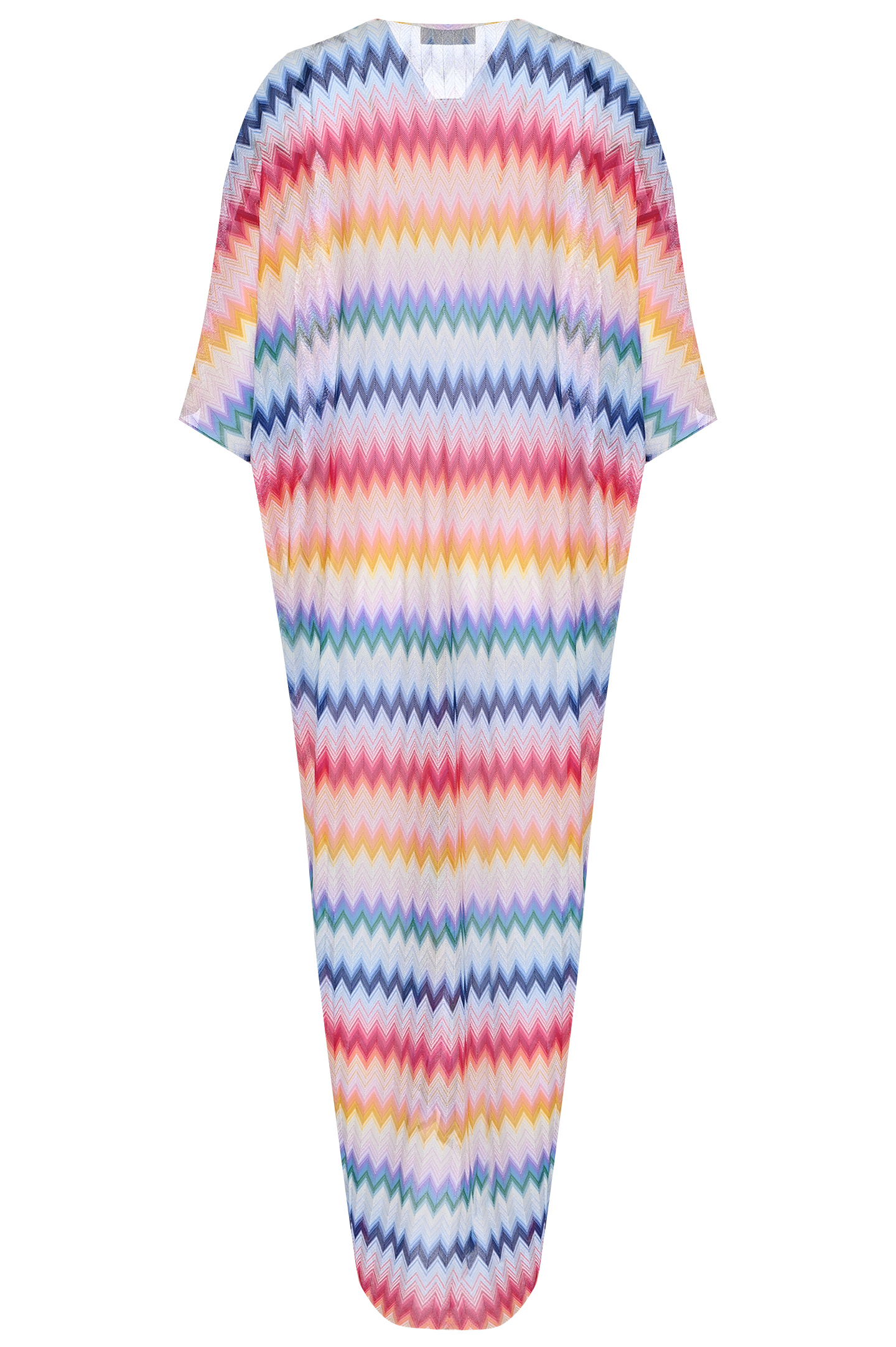 Платье из вискозы MISSONI MS24SQ12-BR00TF, цвет: Разноцветный, Женский