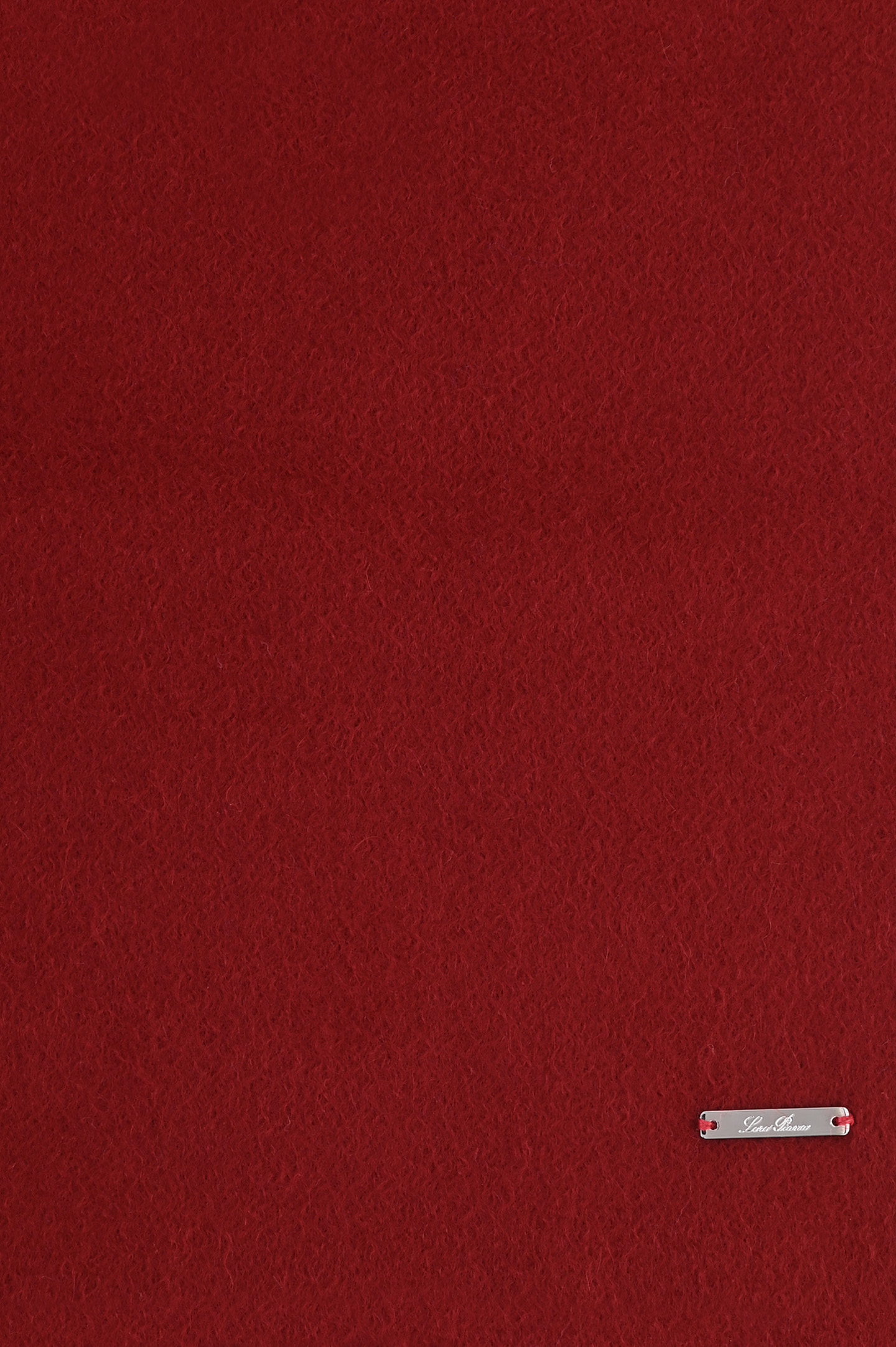 Шарф LORO PIANA FAB9149, цвет: Бордовый, Мужской