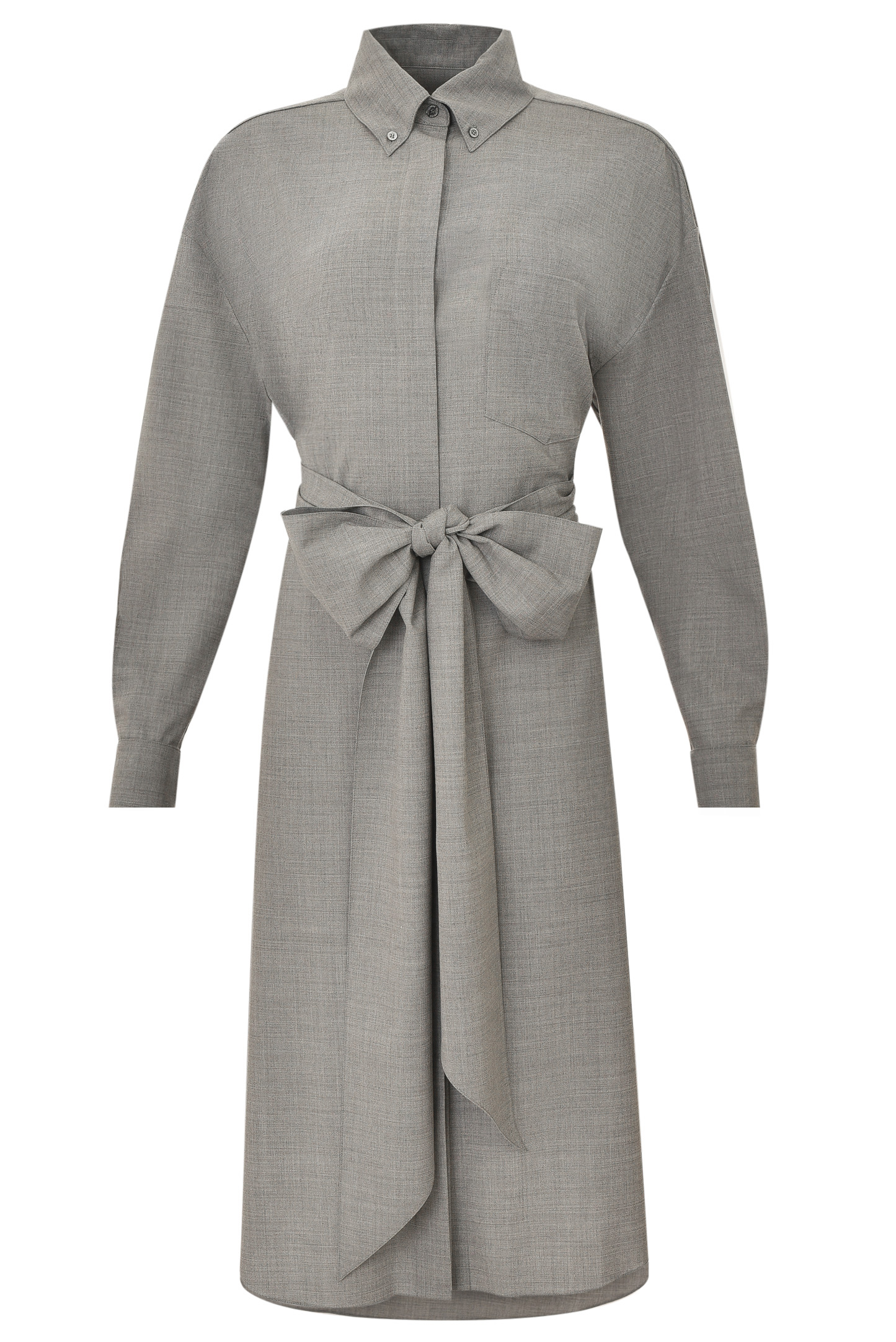 Платье ALEXANDRE VAUTHIER 213DR1521, цвет: Серый, Женский