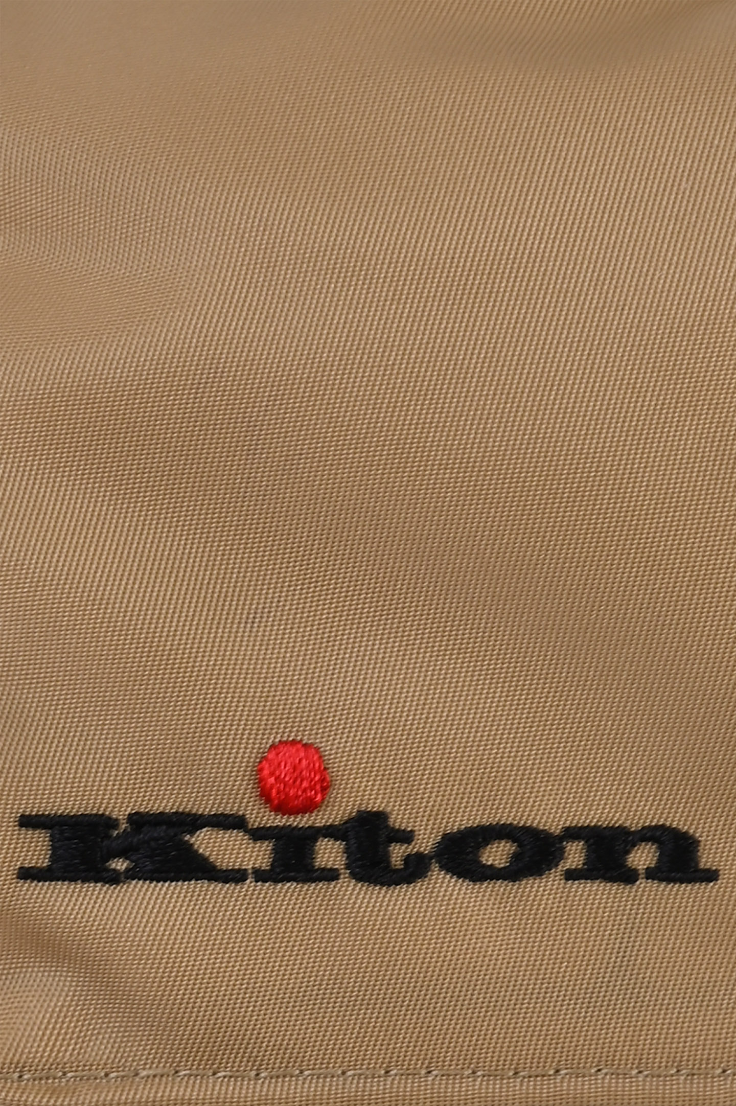 Кепка с логотипом KITON UCAPP66K0253F0, цвет: Бежевый, Мужской