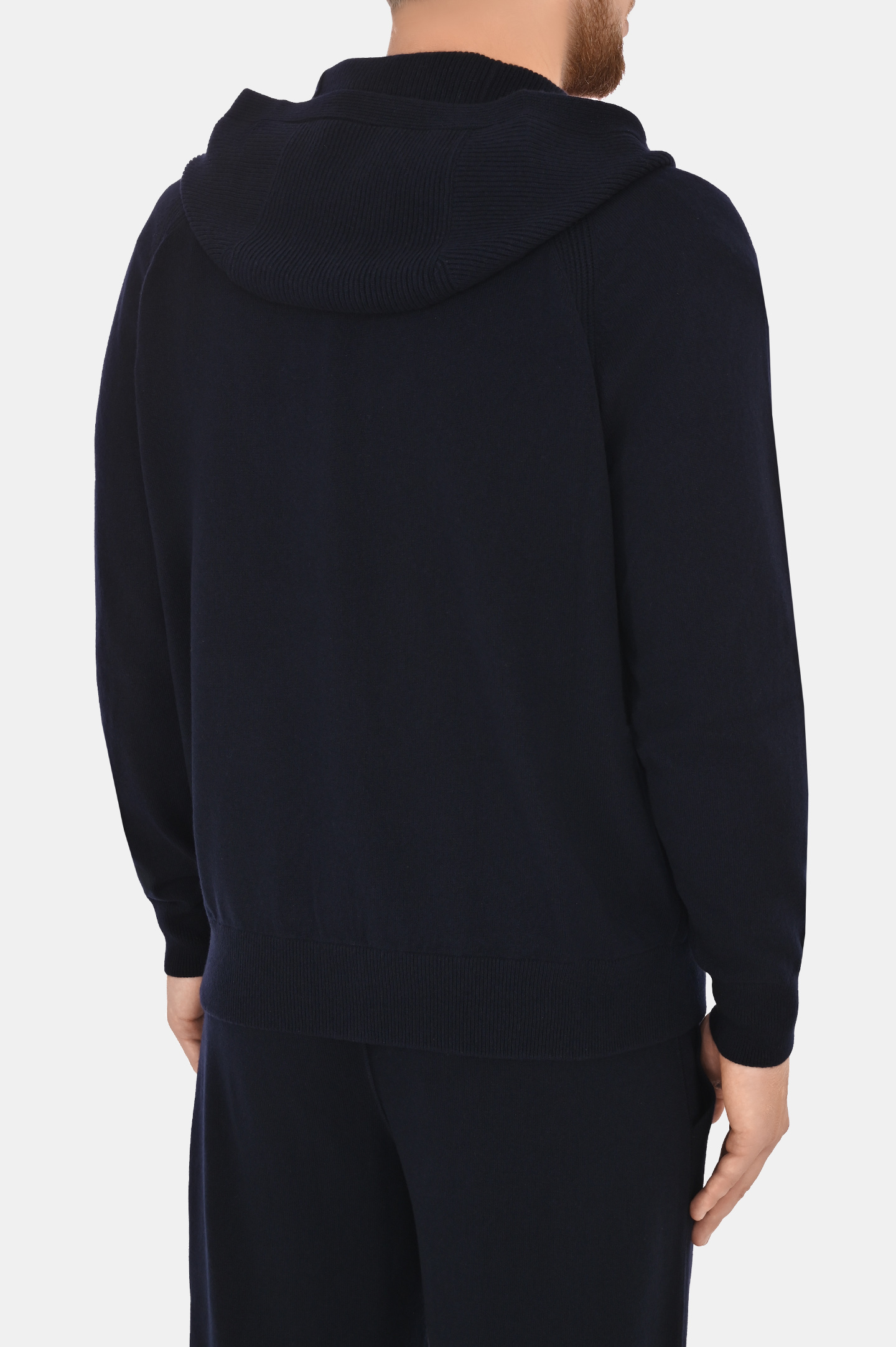 Кардиган LORO PIANA FAM1820, цвет: Синий, Мужской