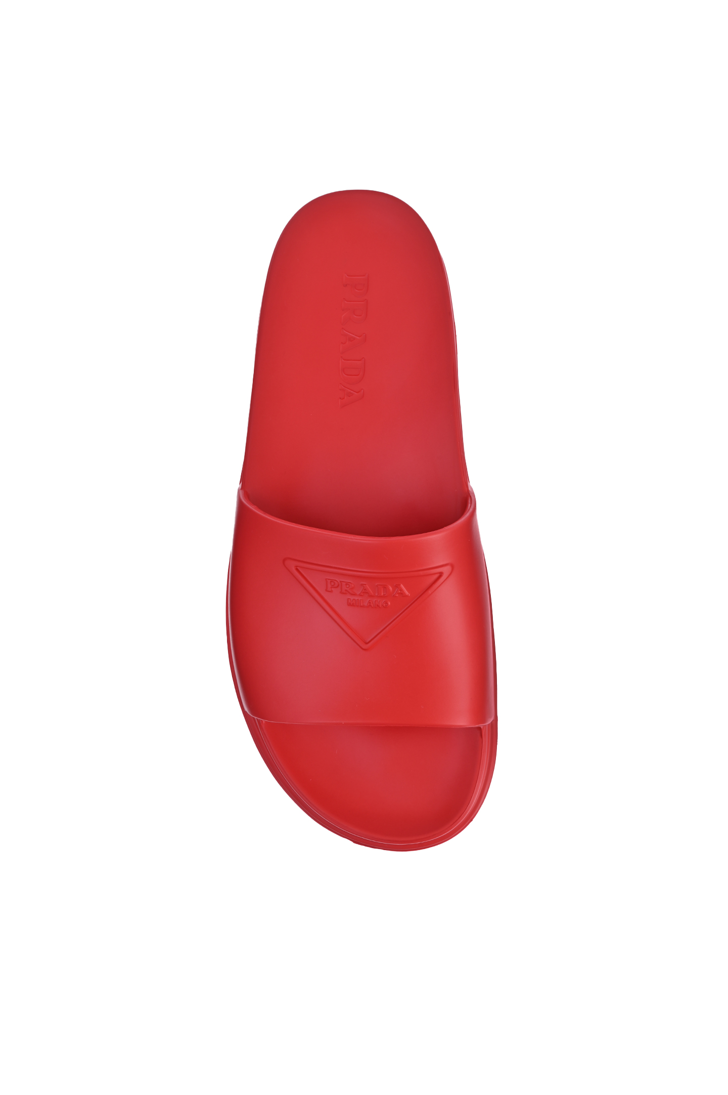 Шлепанцы PRADA 2X30853LKV, цвет: Красный, Мужской