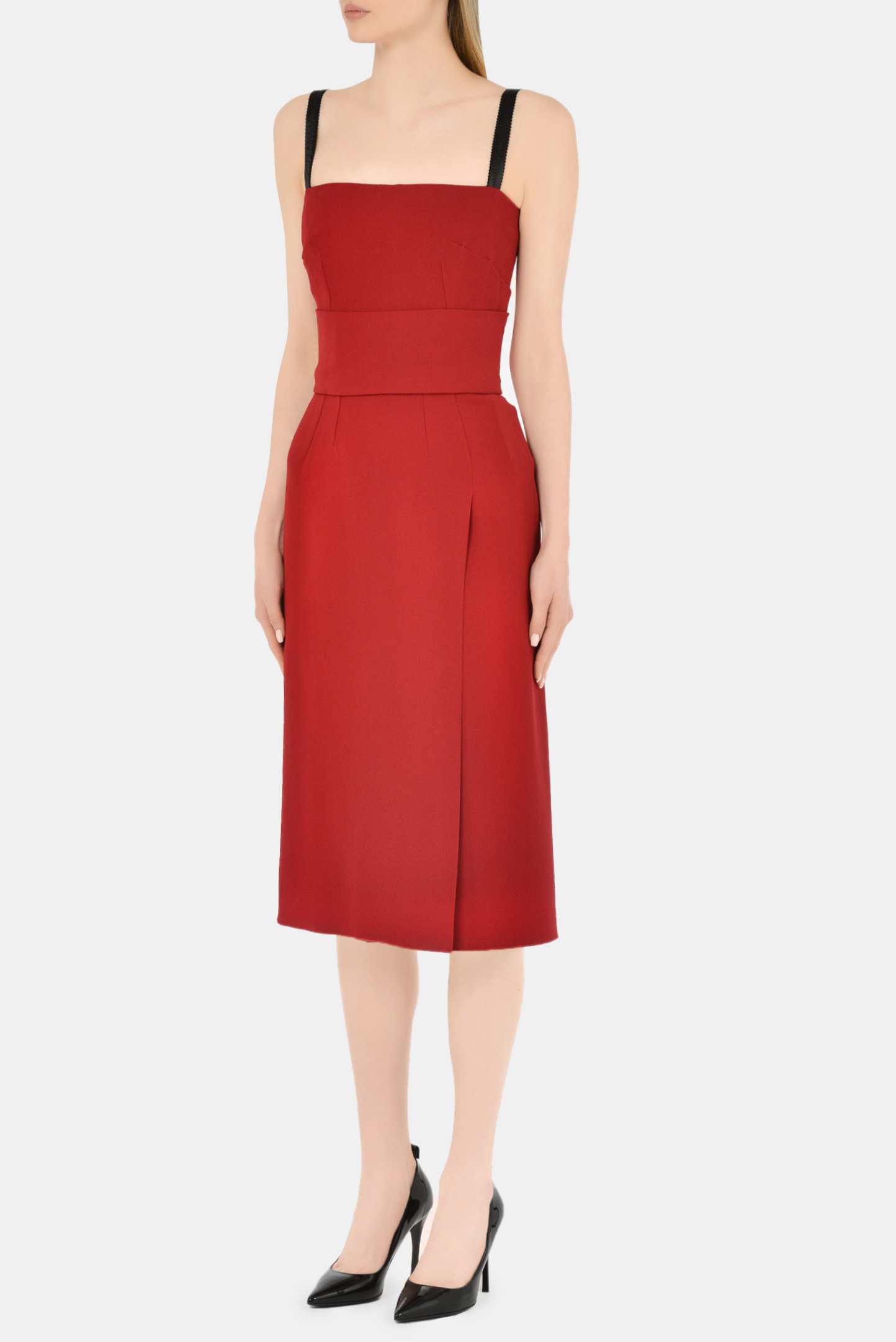 Платье DOLCE & GABBANA F6P0IT FURDV, цвет: Бордовый, Женский