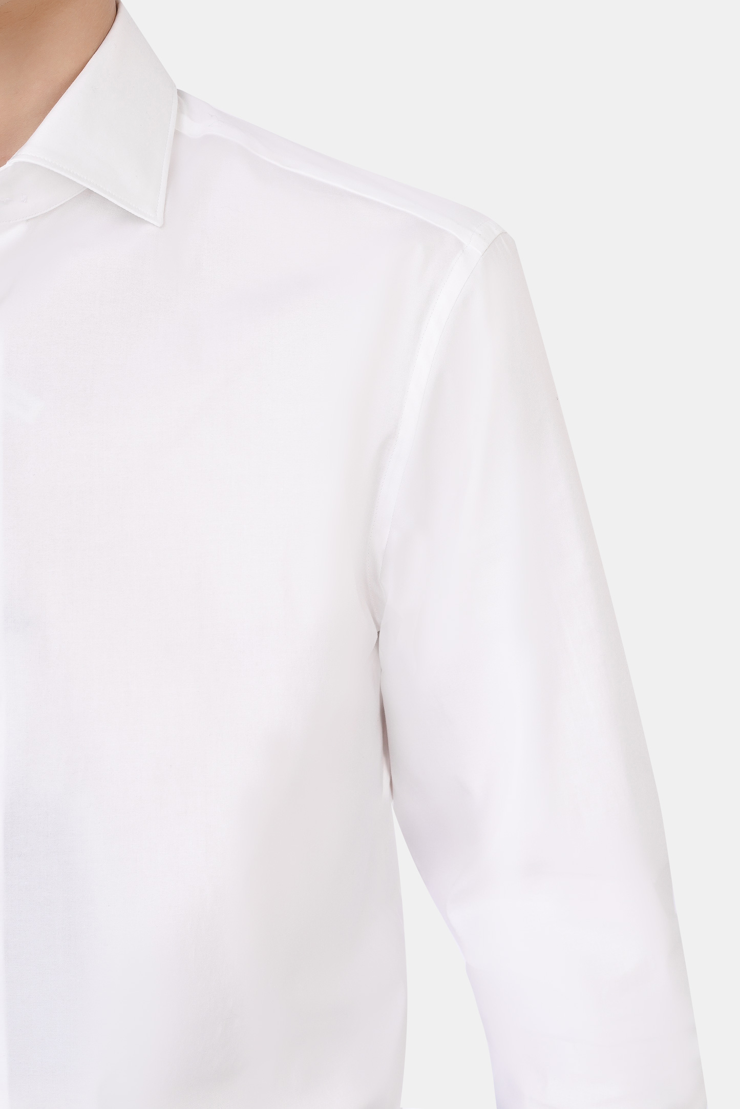 Рубашка Z ZEGNA 205100 ZCRF1, цвет: Белый, Мужской