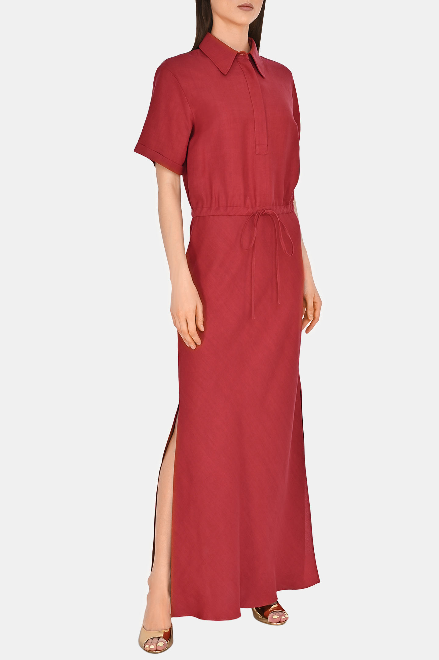 Платье BRUNELLO  CUCINELLI MH126A5322, цвет: Красный, Женский