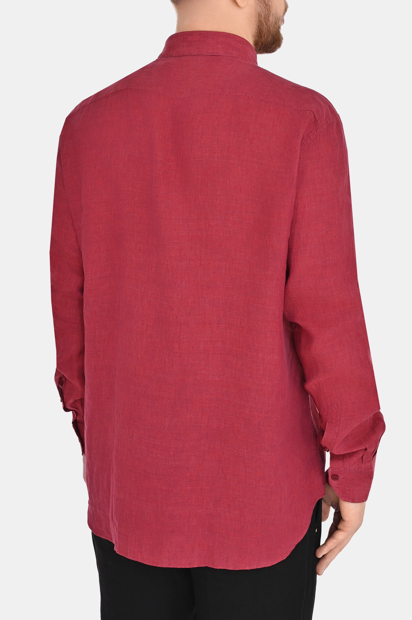 Рубашка STEFANO RICCI MC004932 LX2330, цвет: Малиновый, Мужской