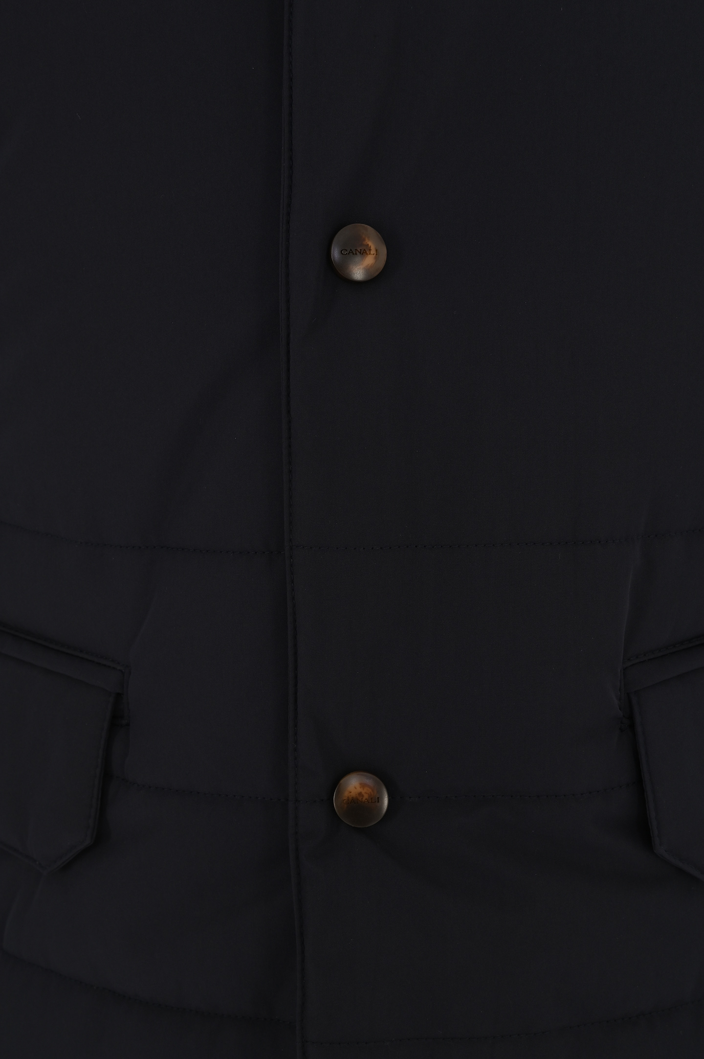Куртка CANALI SG02321 O30443, цвет: Темно-синий, Мужской