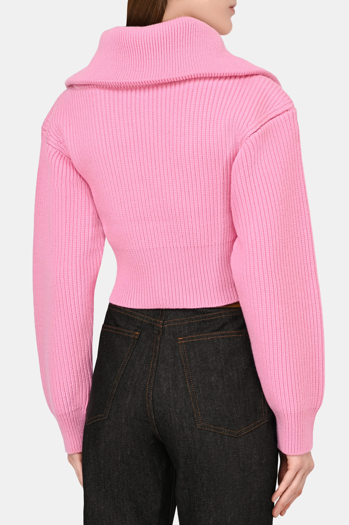 Свитер JACQUEMUS 213KN501, цвет: Розовый, Женский