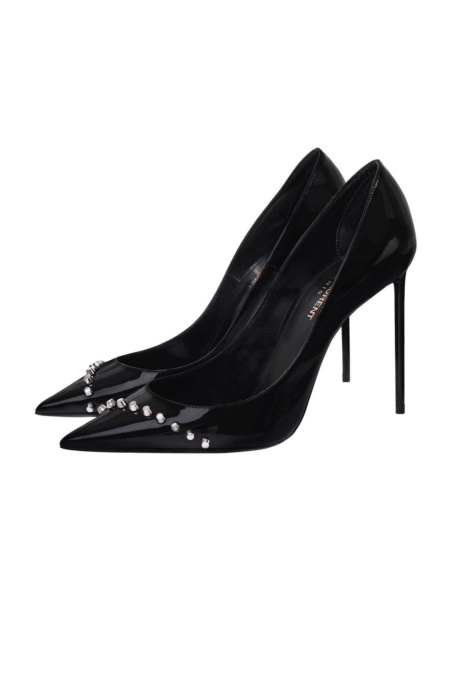 Туфли SAINT LAURENT 538911 0NPLL, цвет: Черный, Женский