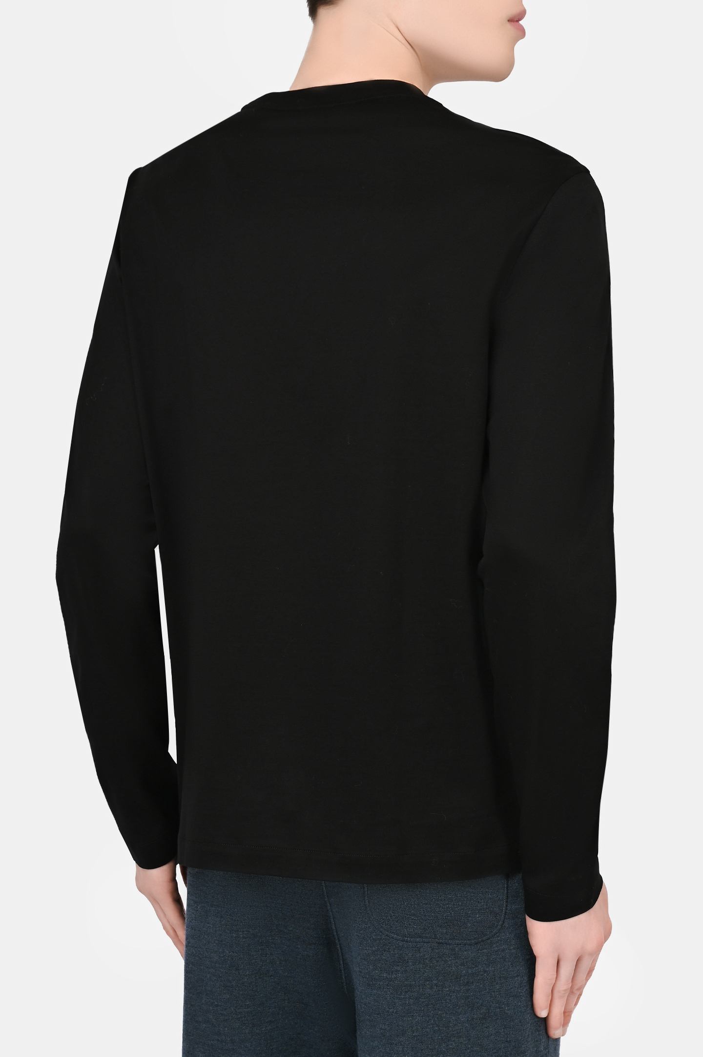 Свитер BRIONI UJFN0L PZ600, цвет: Черный, Мужской
