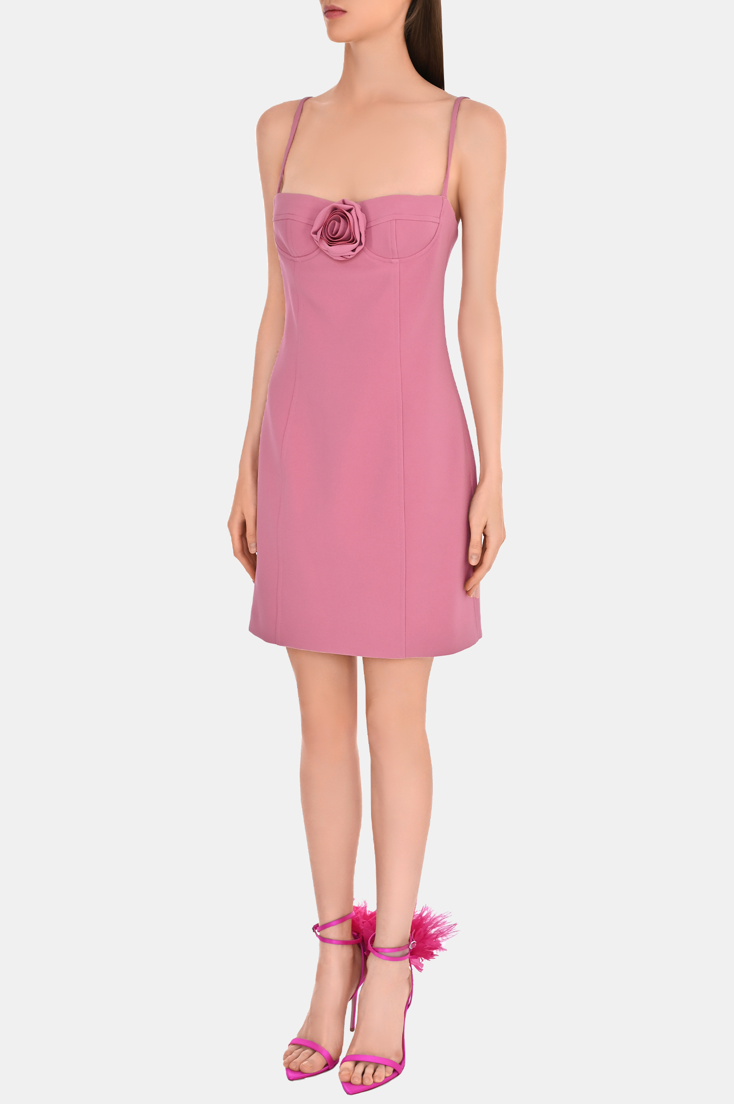 Платье BLUMARINE P32 2A305A, цвет: Розовый, Женский
