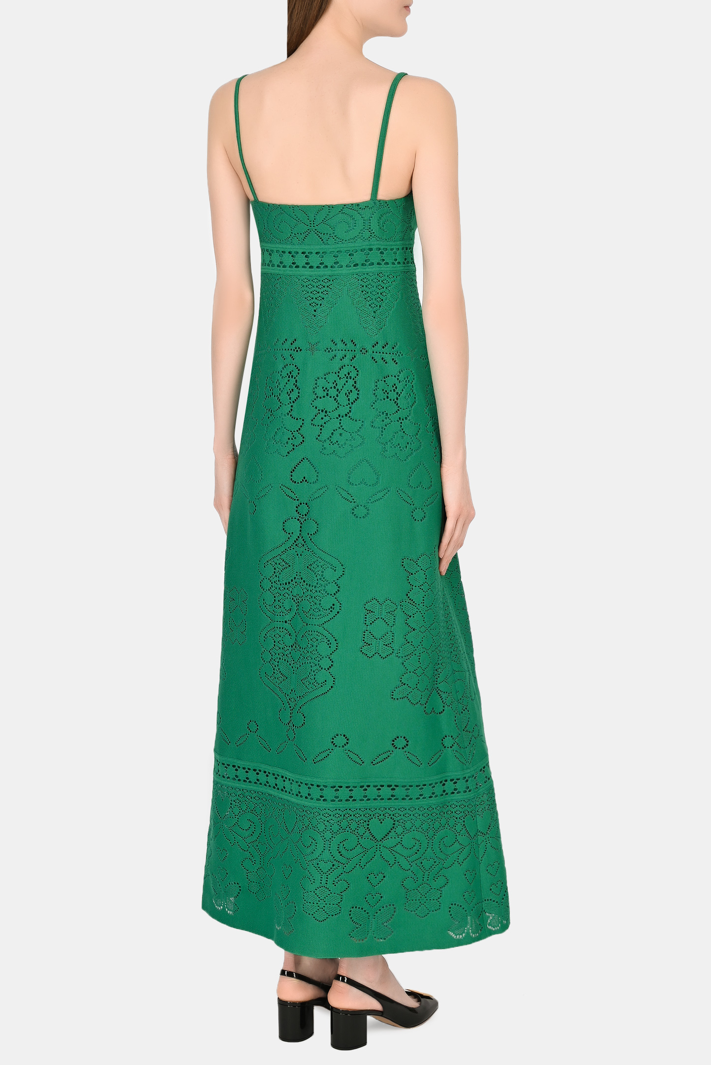 Платье VALENTINO PAP XB3VAYG16U6, цвет: Зеленый, Женский