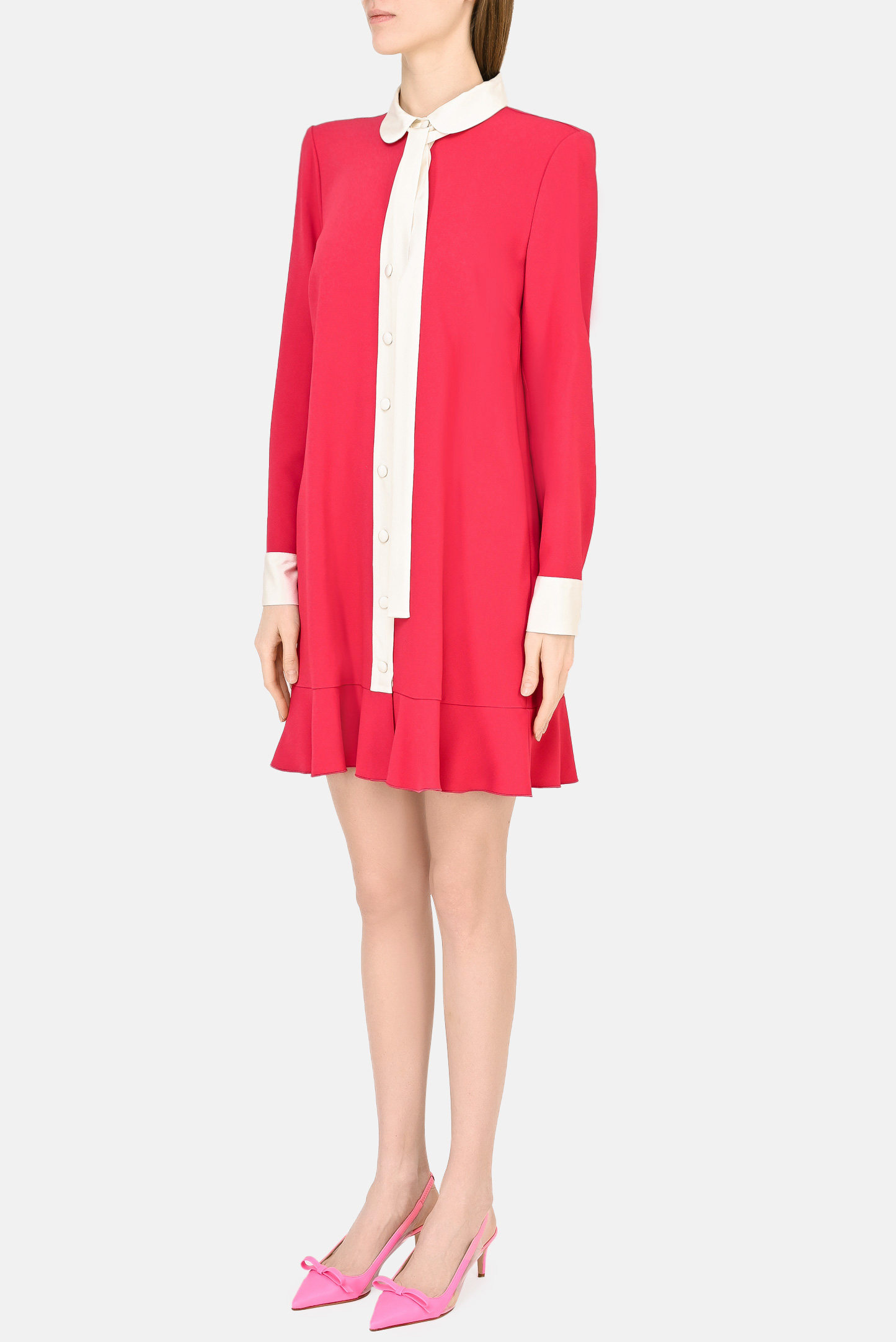 Платье RED VALENTINO XR3VADA53TG, цвет: Розовый, Женский