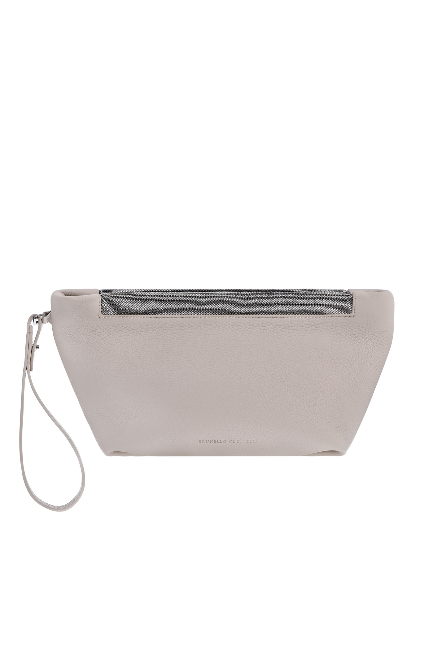 Клатч BRUNELLO  CUCINELLI MBVND2371, цвет: Бежевый, Женский