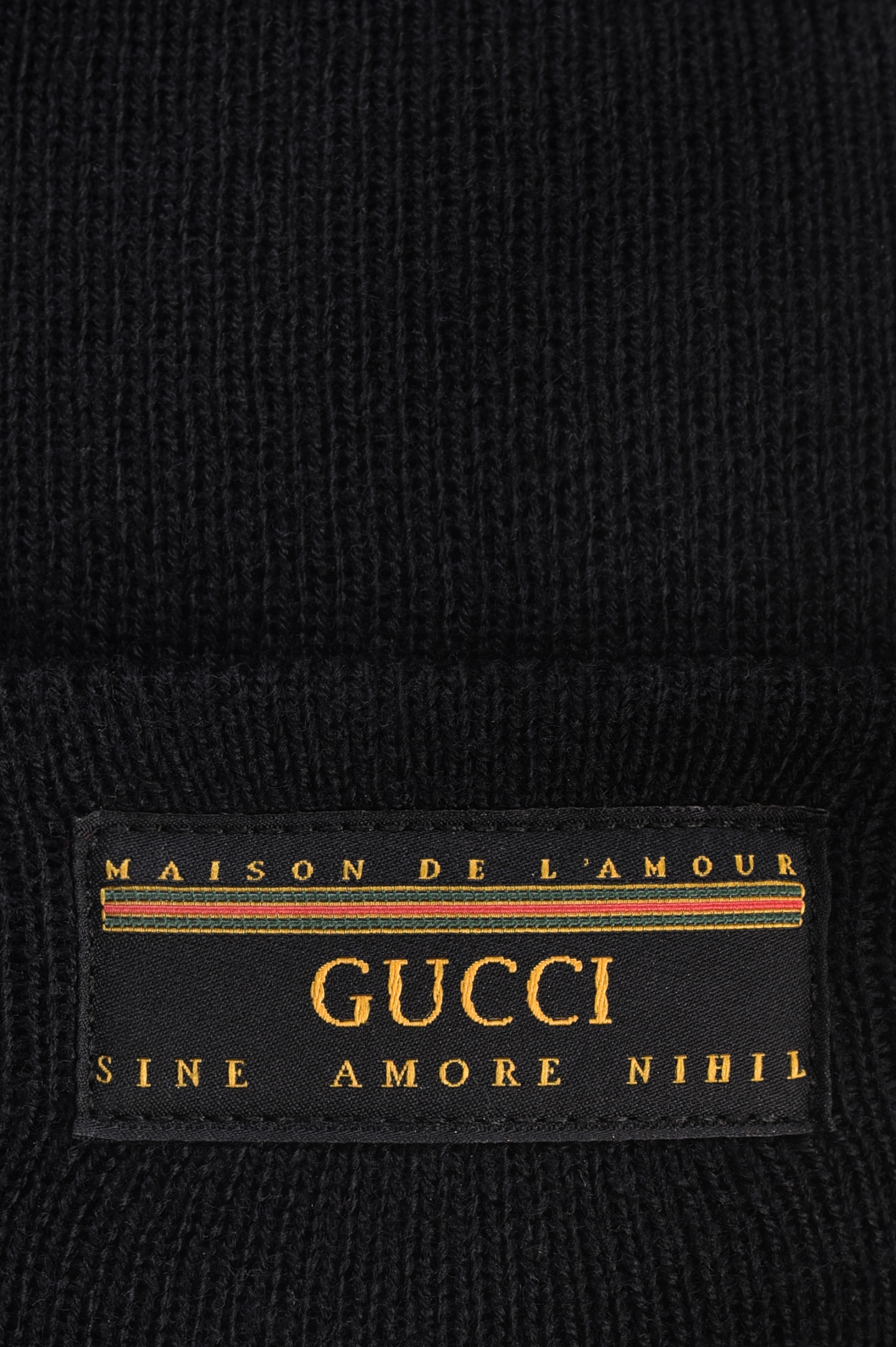 Шапка GUCCI 612118 4G332, цвет: Черный, Женский