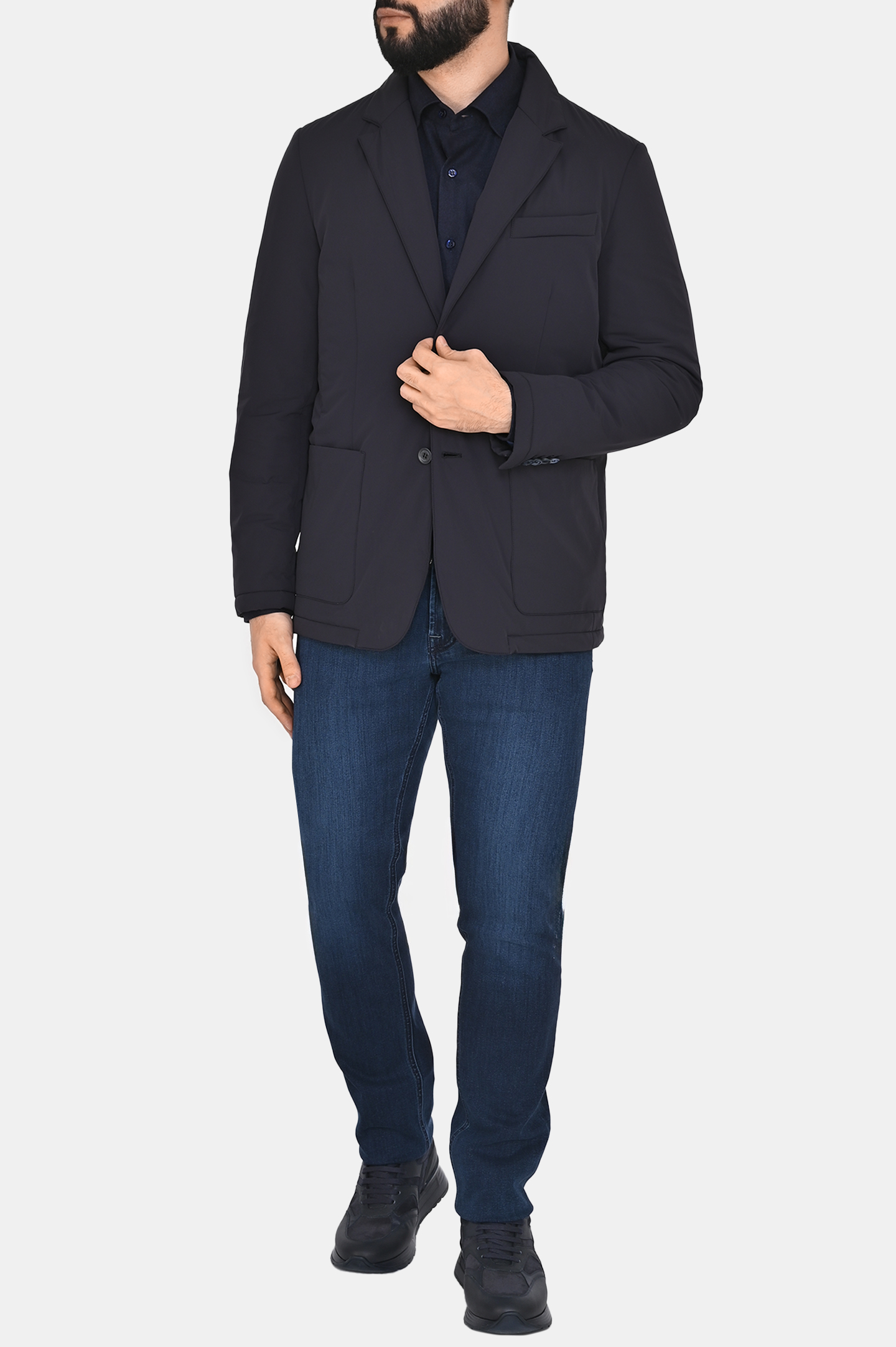 Пиджак STEFANO RICCI MDJ4400550, цвет: Темно-синий, Мужской