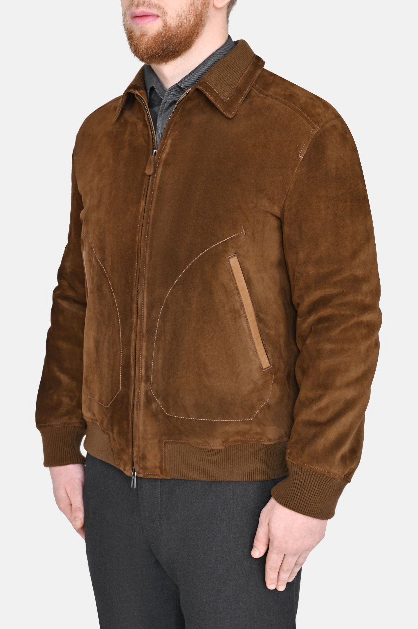 Куртка LORO PIANA FAM3779, цвет: Коричневый, Мужской