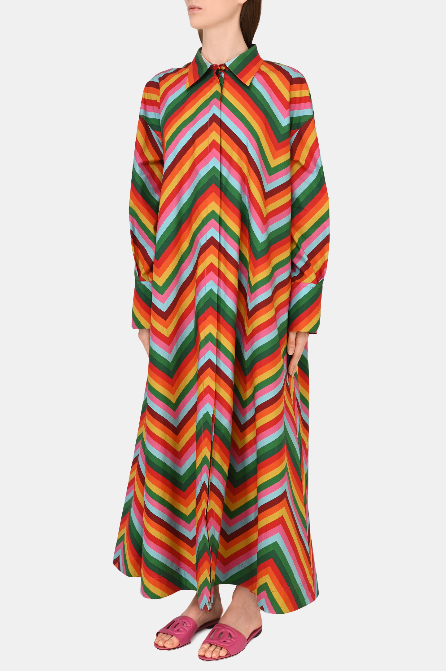 Платье VALENTINO PAP XB3VAYA56UD, цвет: Разноцветный, Женский
