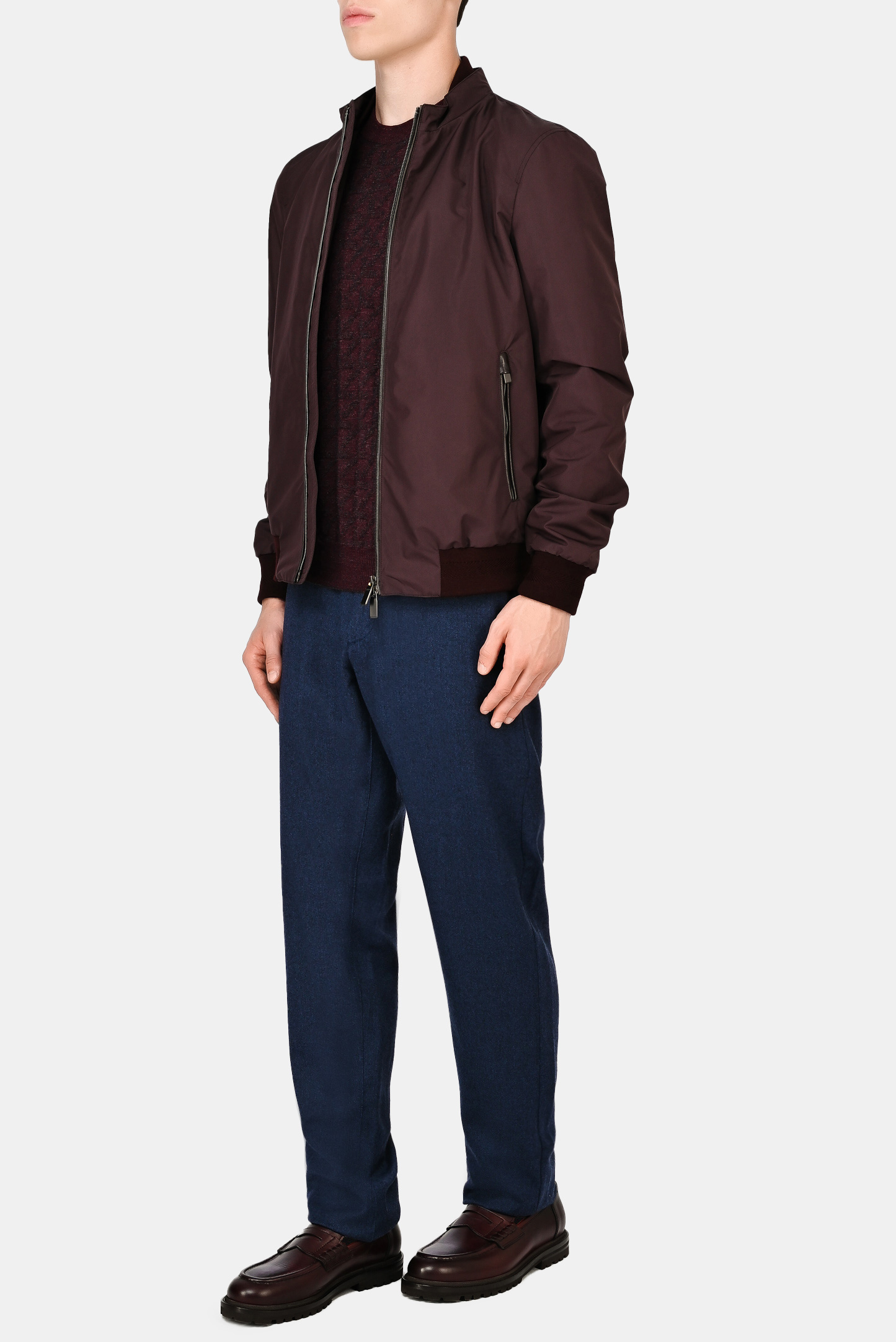 Брюки CANALI AR03472 V1659/-R, цвет: Синий, Мужской