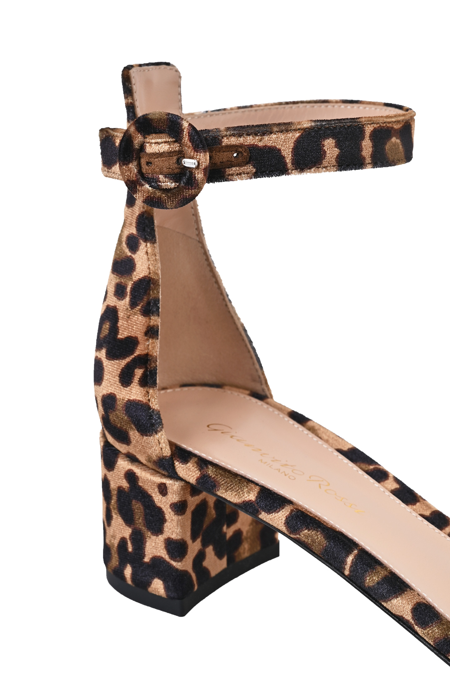 Босоножки GIANVITO ROSSI G61733.45RIC.VELLEPA, цвет: Леопардовый, Женский