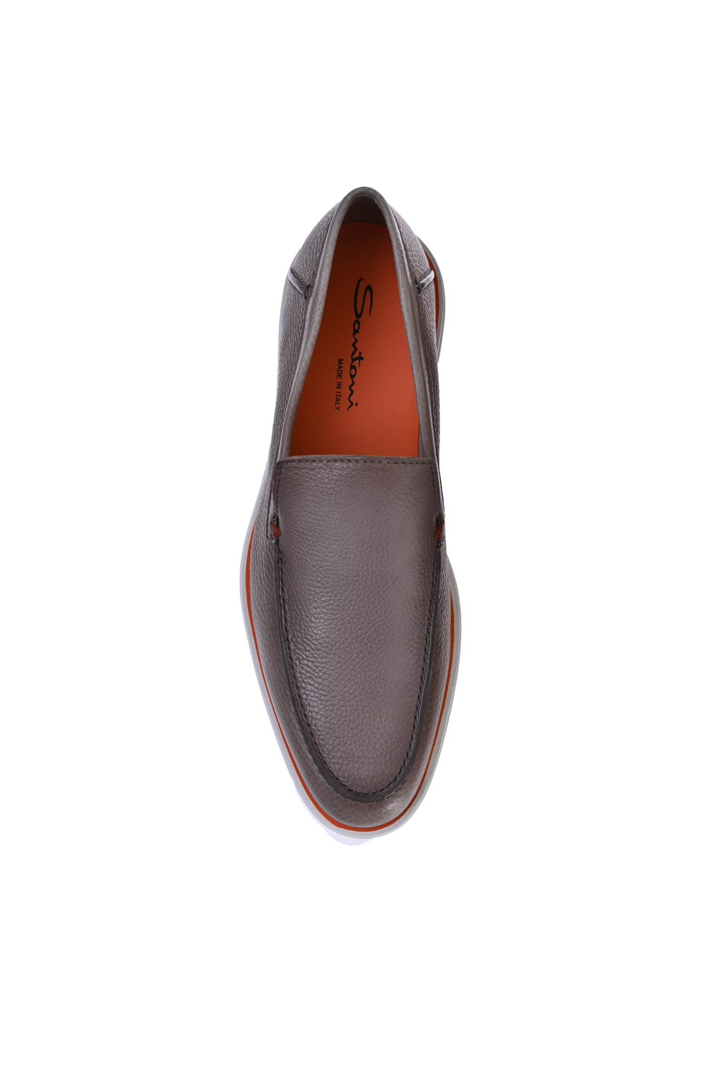 Лоферы SANTONI MGDG17824BARSSDSM45, цвет: Коричневый, Мужской