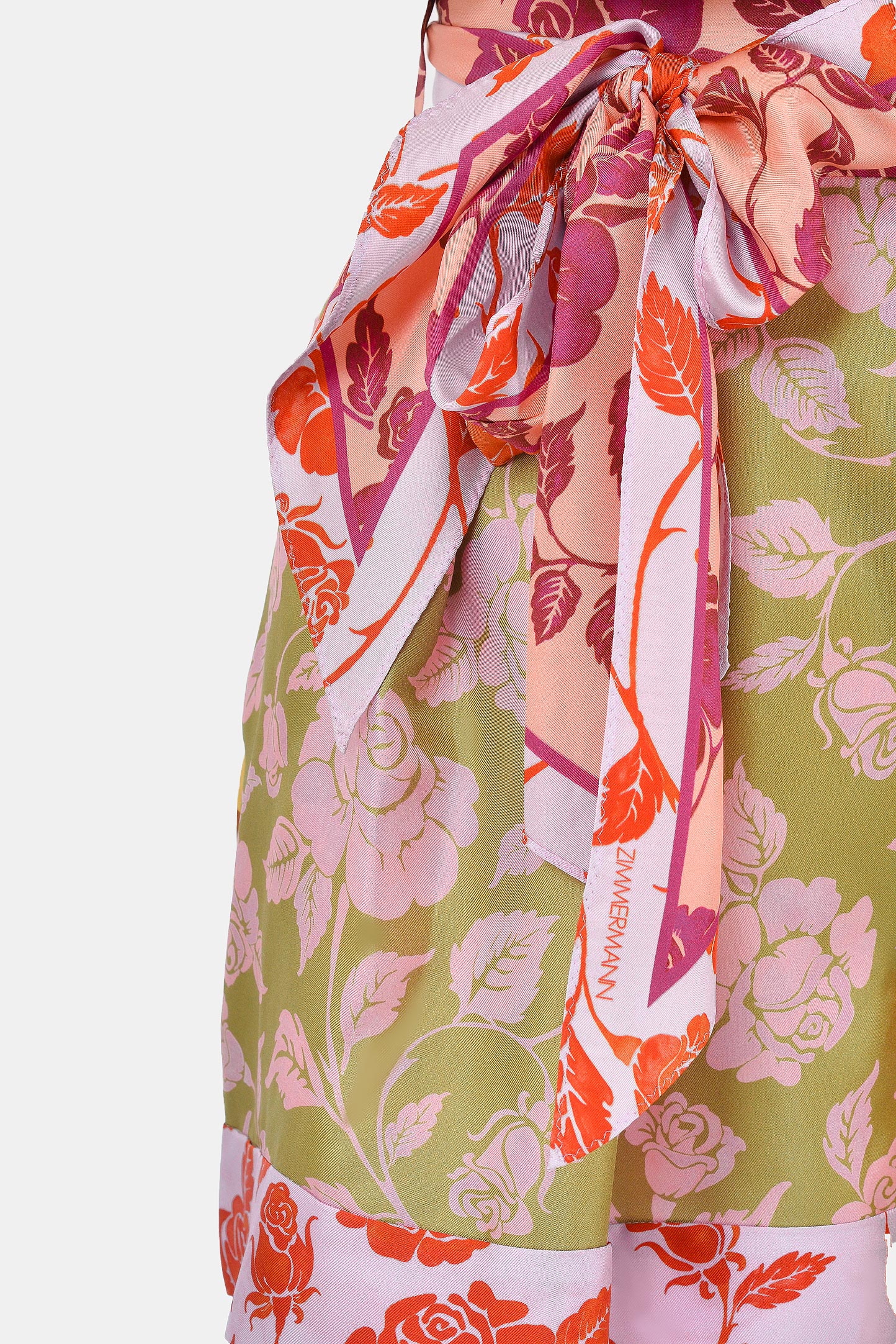 Шорты ZIMMERMANN 9795AAND MIXRS, цвет: Разноцветный, Женский