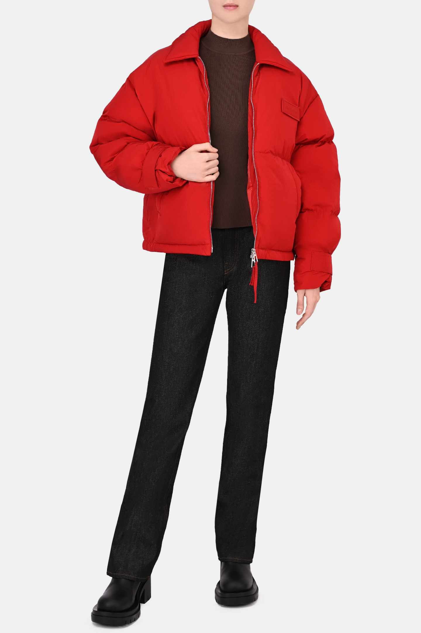 Куртка JACQUEMUS 213BL003, цвет: Красный, Женский