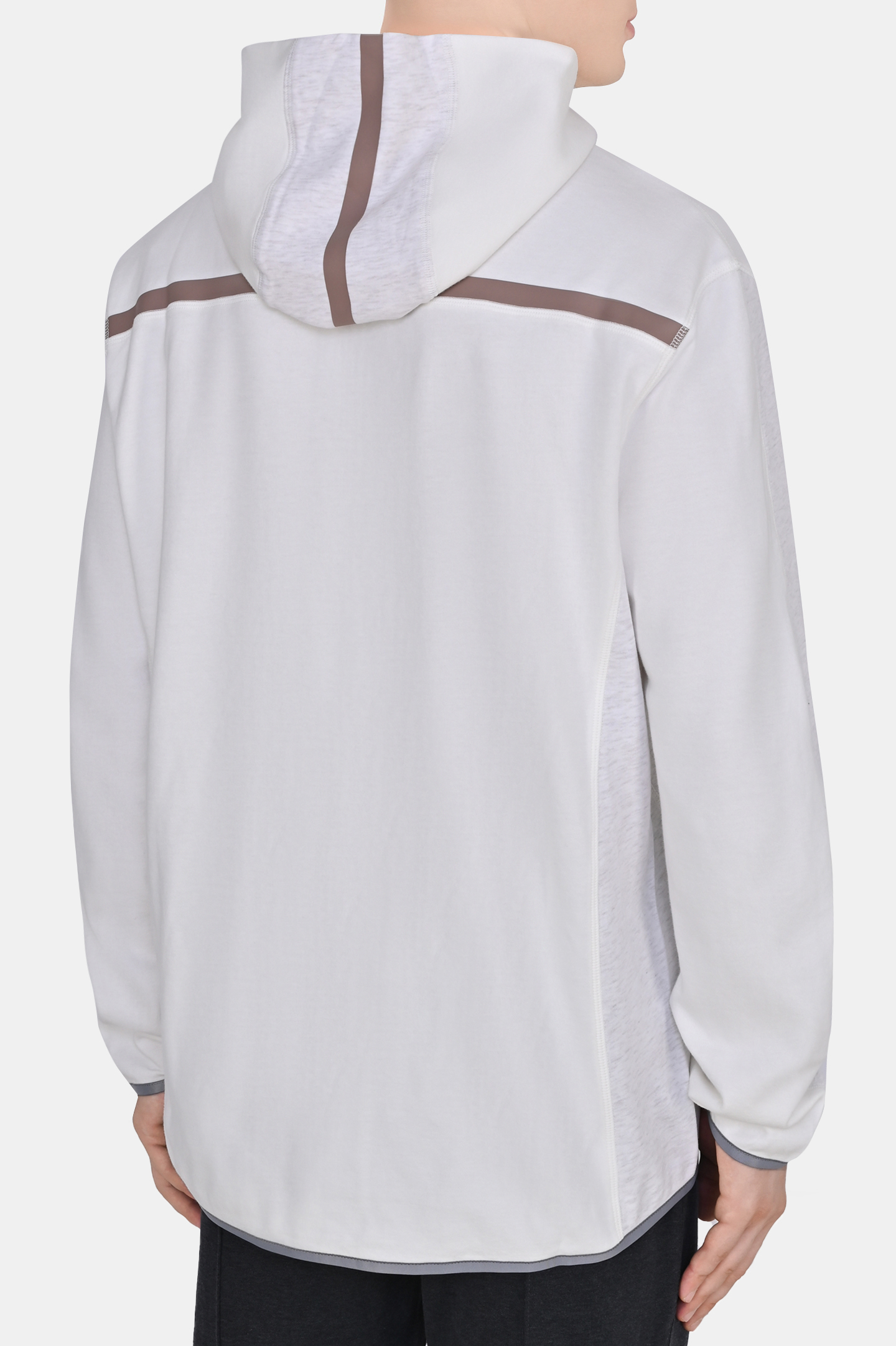 Куртка спорт BRUNELLO  CUCINELLI M0T353376G, цвет: Молочный, Мужской