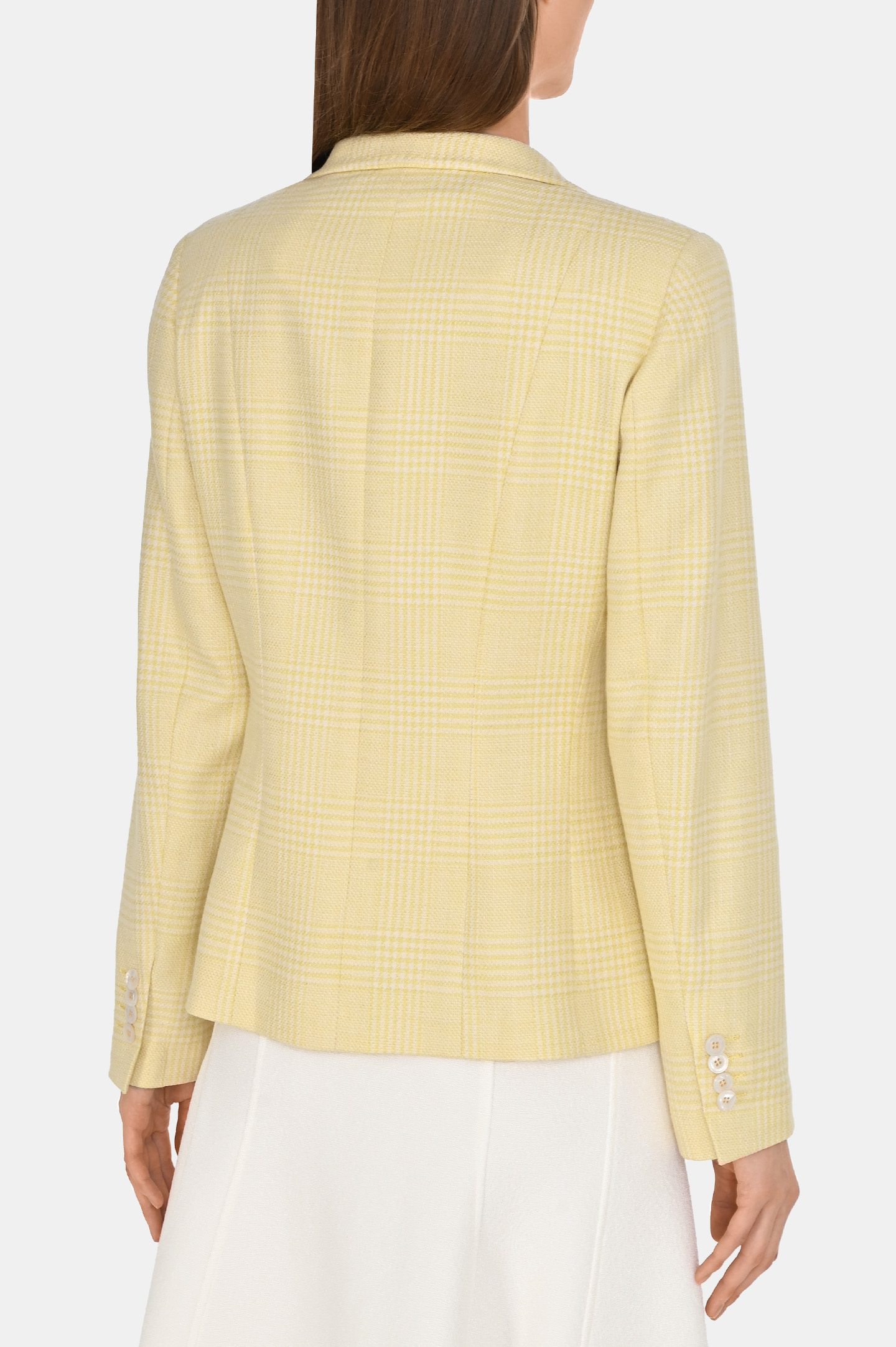 Жакет KITON D56516K0942E0, цвет: Желтый, Женский