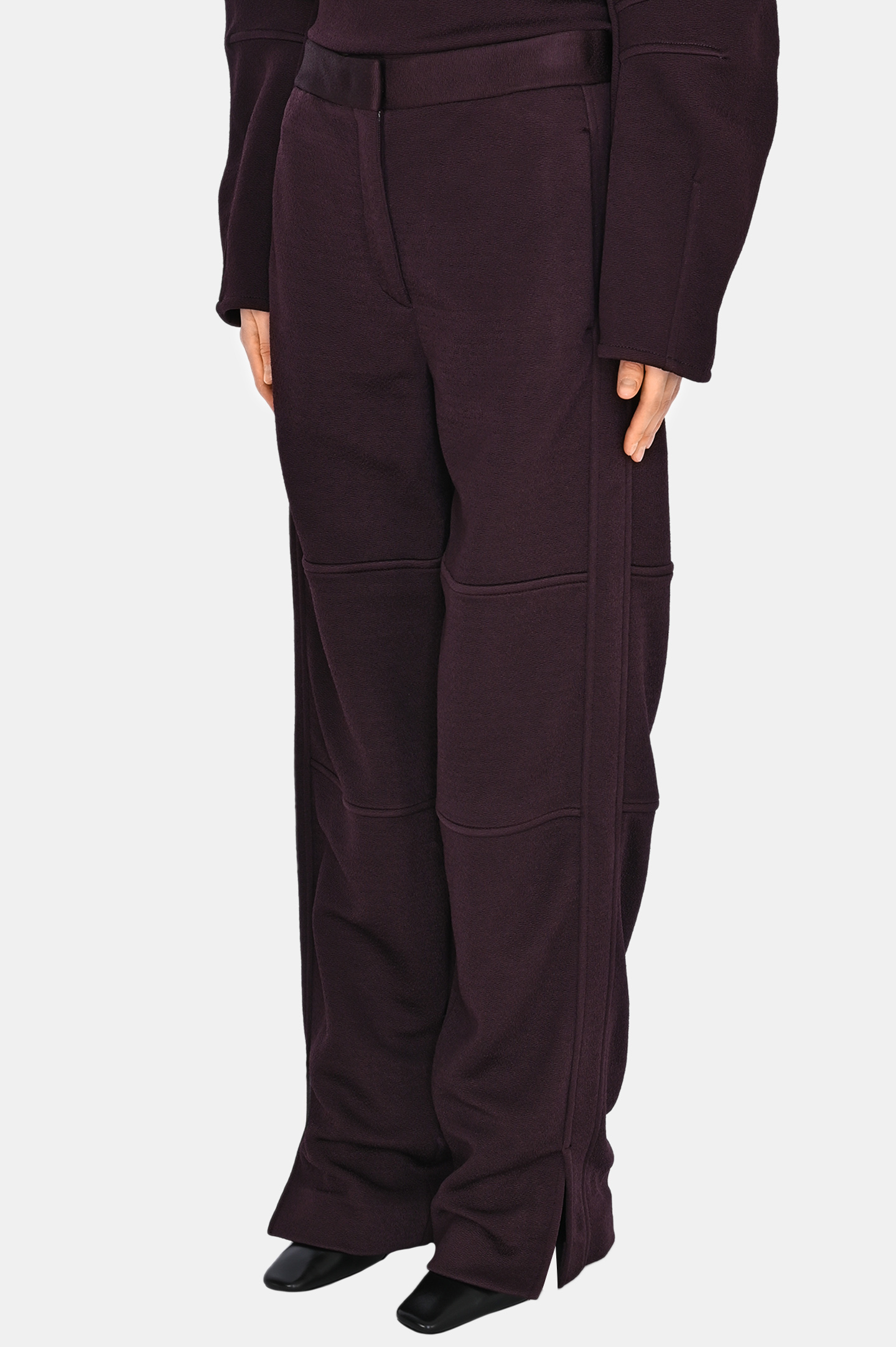 Брюки JIL SANDER J03KA0273 J20232, цвет: Бордовый, Женский