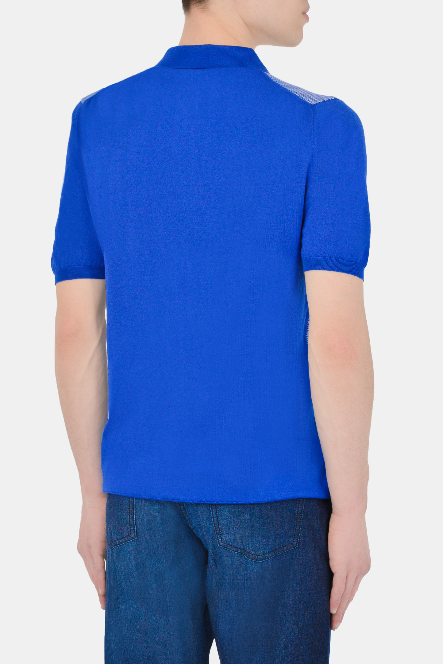 Поло KITON UK1253E21V19, цвет: Разноцветный, Мужской