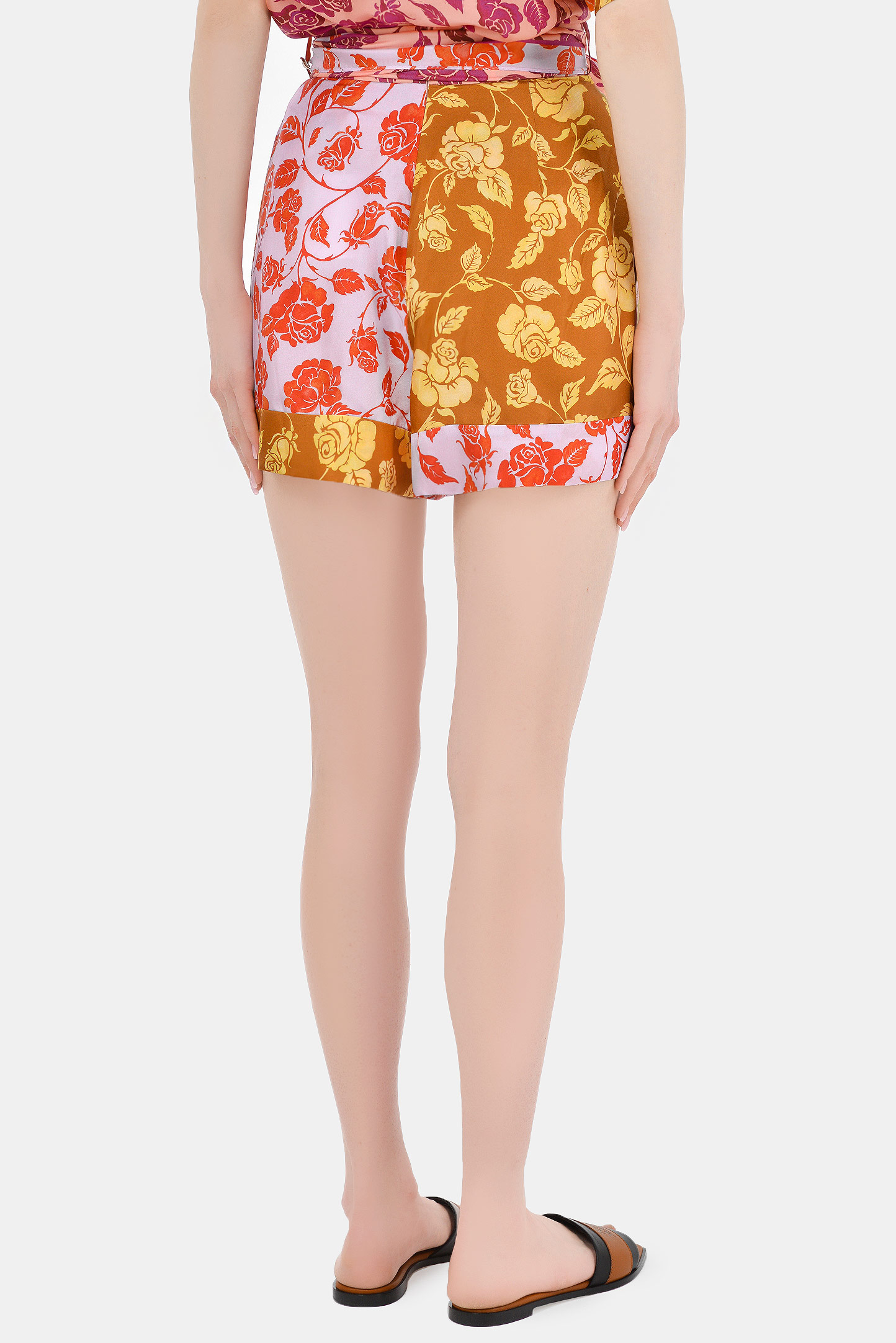 Шорты ZIMMERMANN 9795AAND MIXRS, цвет: Разноцветный, Женский