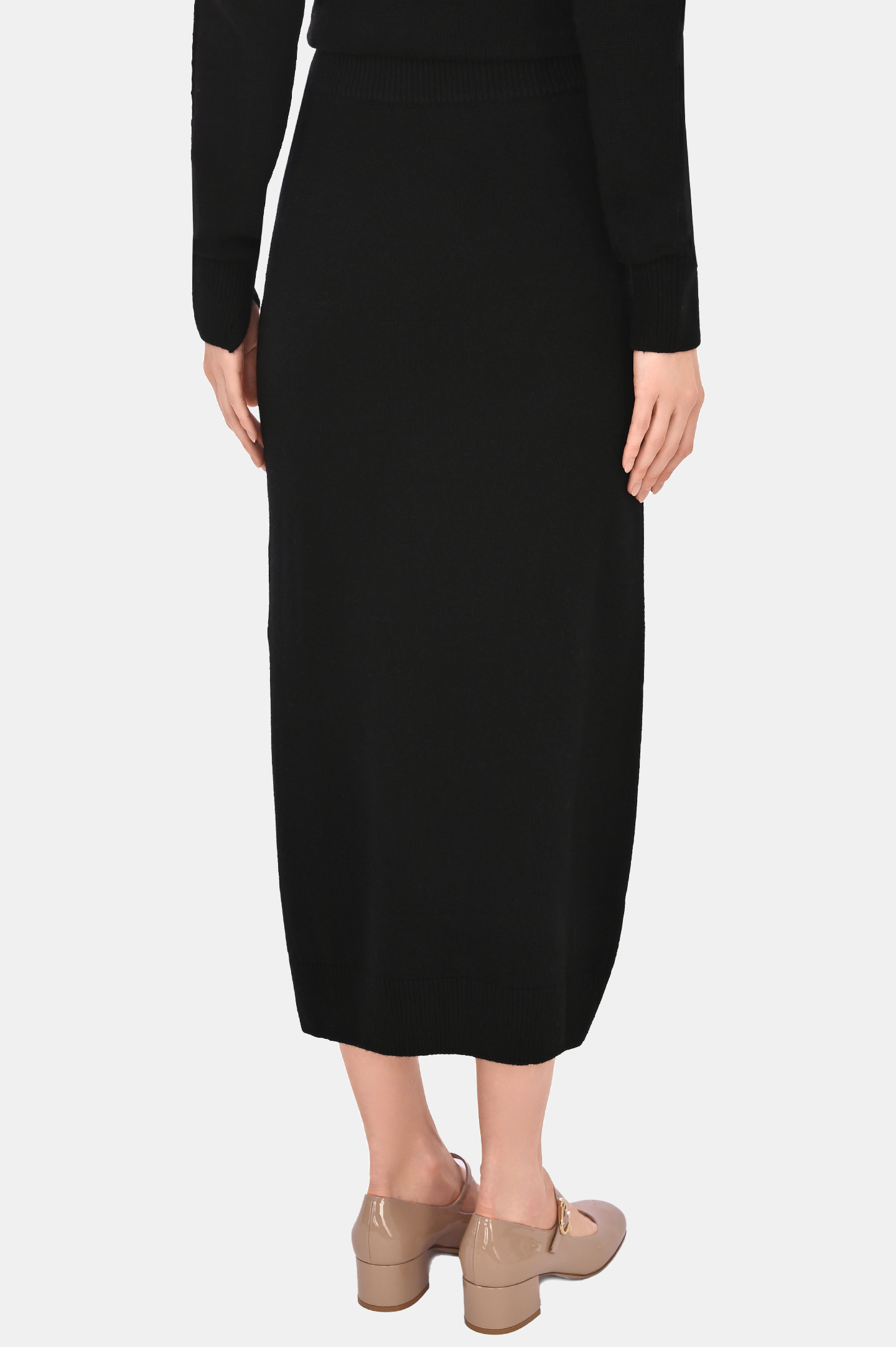 Юбка ERMANNO SCERVINO D434O500YZL, цвет: Черный, Женский
