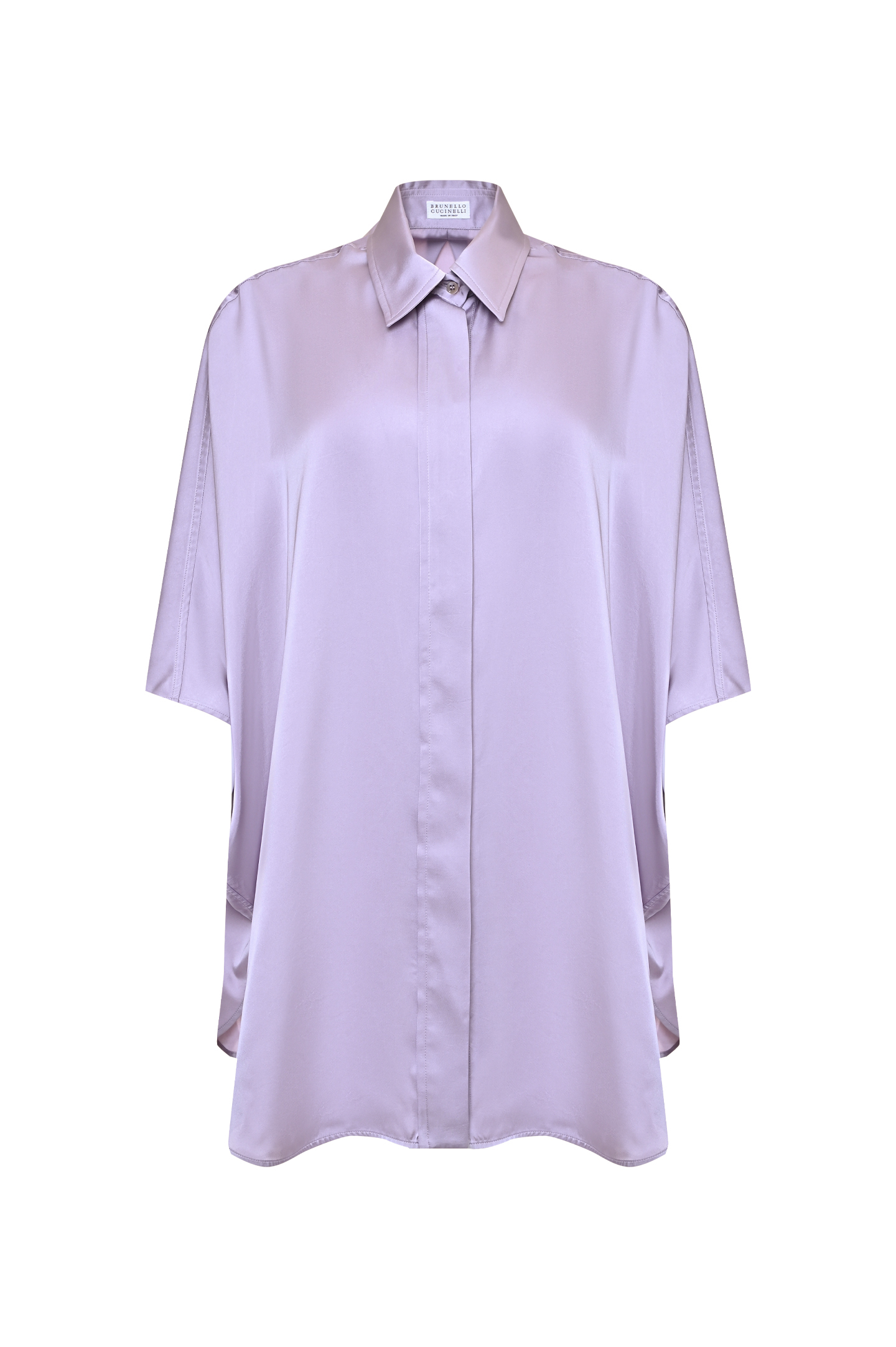 Блуза BRUNELLO  CUCINELLI ML172B1091, цвет: Сиреневый, Женский