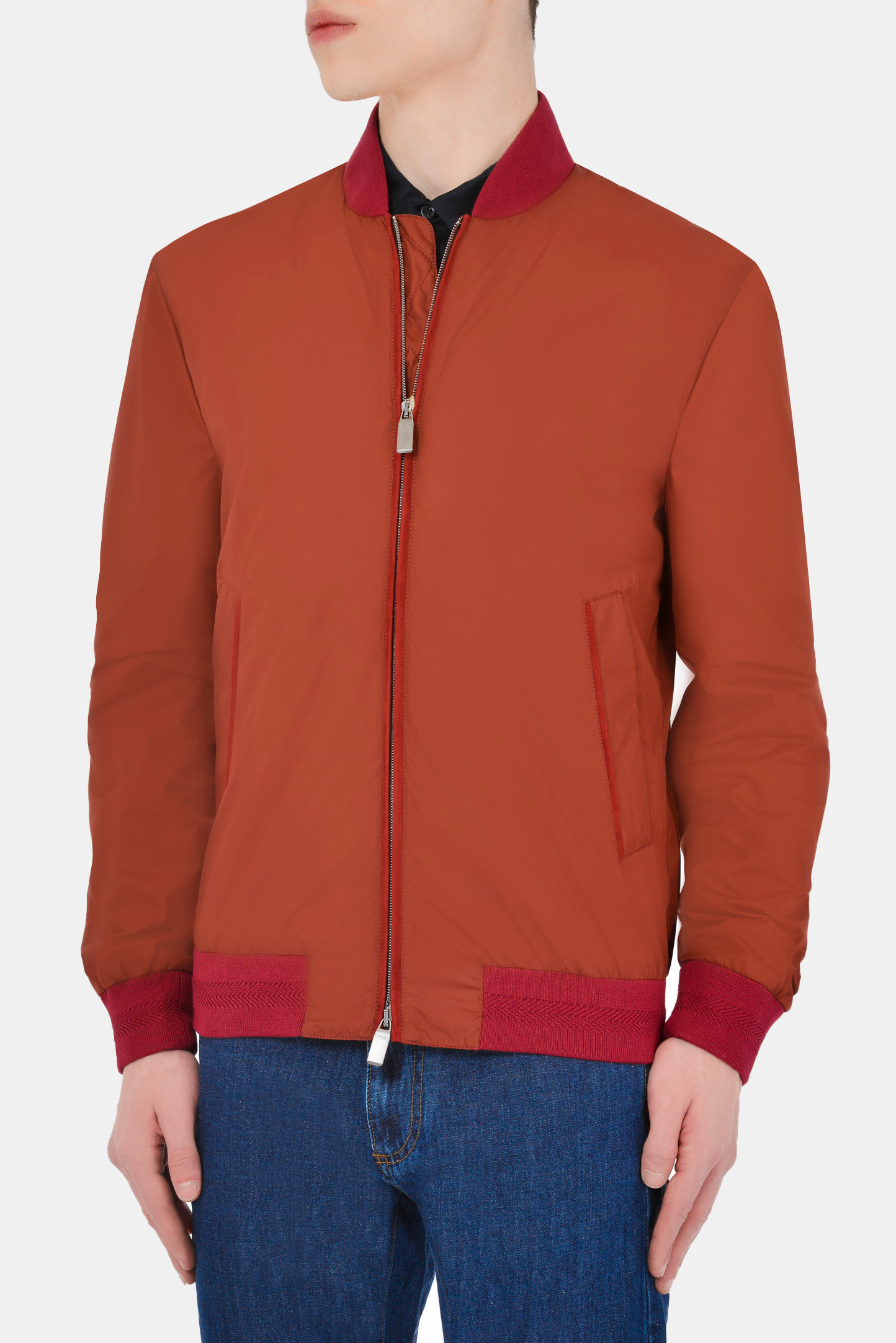Куртка CANALI SG01949/903, цвет: Бордовый, Мужской