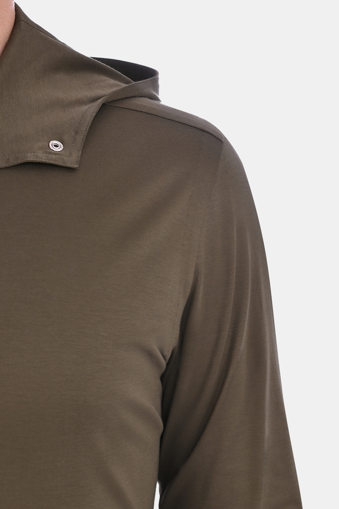 Рубашка KITON UMCMARH09200, цвет: Зеленый, Мужской