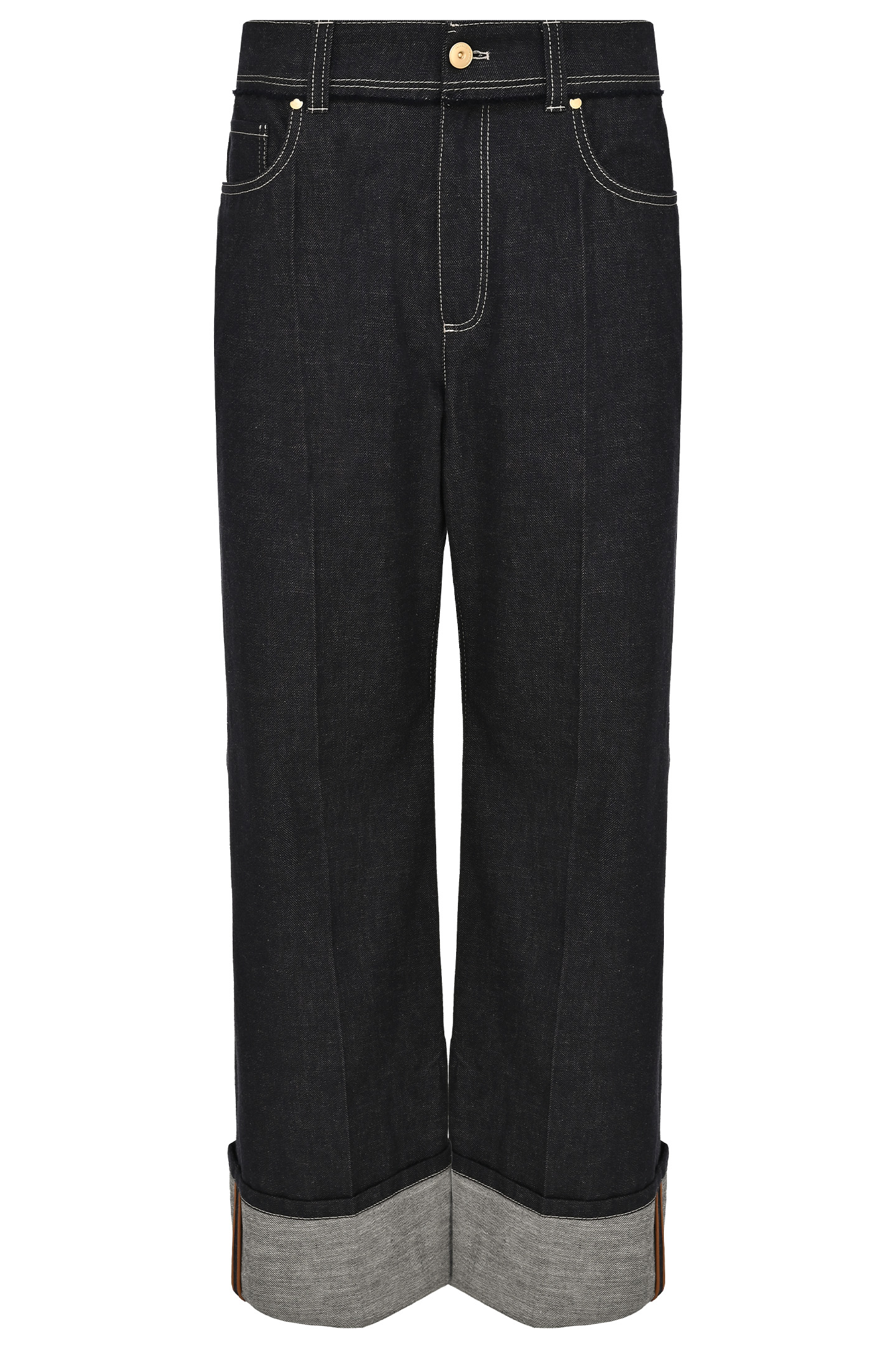 Джинсы BRUNELLO  CUCINELLI ML134P5988, цвет: Темно-синий, Женский