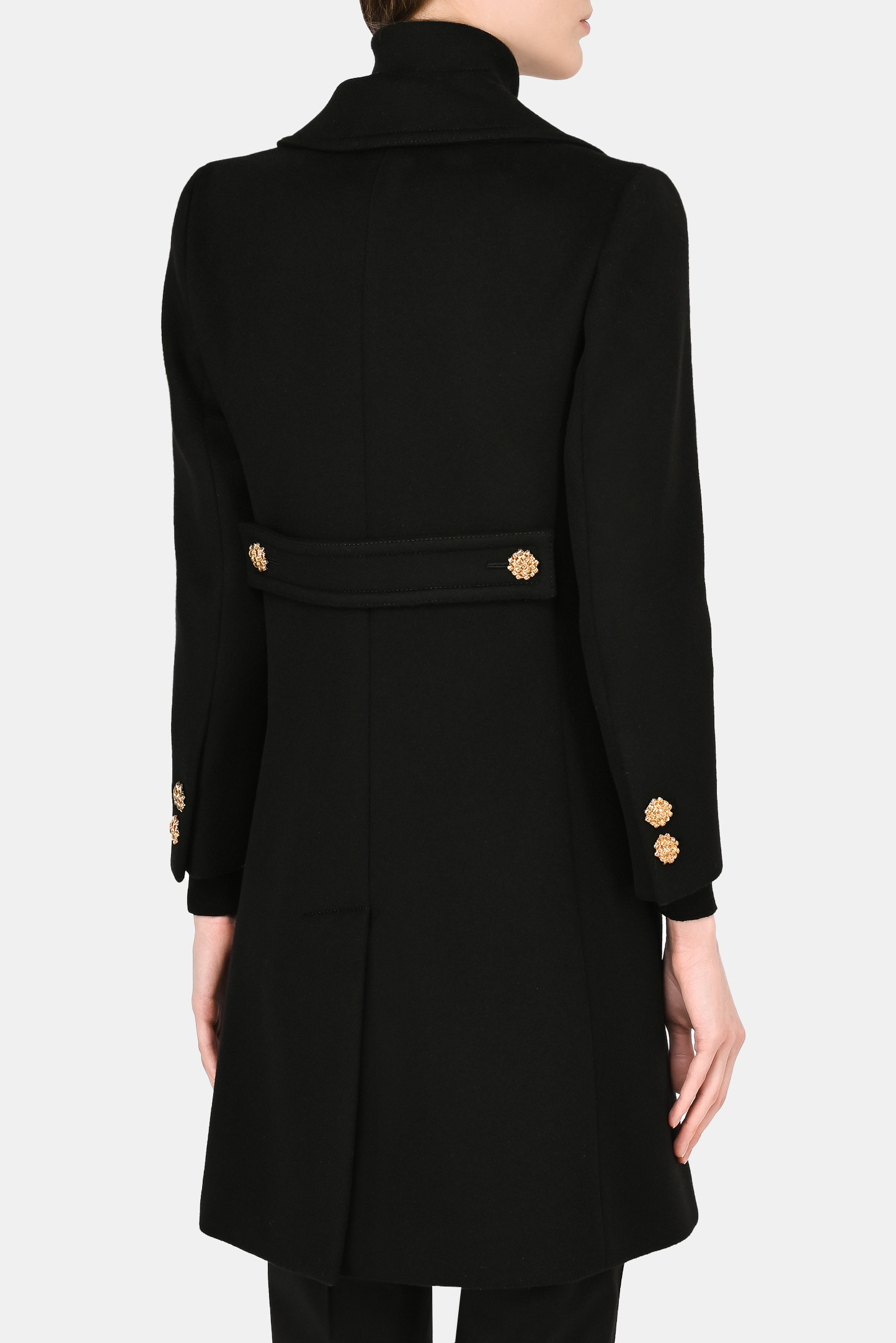 Пальто GUCCI 657054 ZAG3M, цвет: Черный, Женский