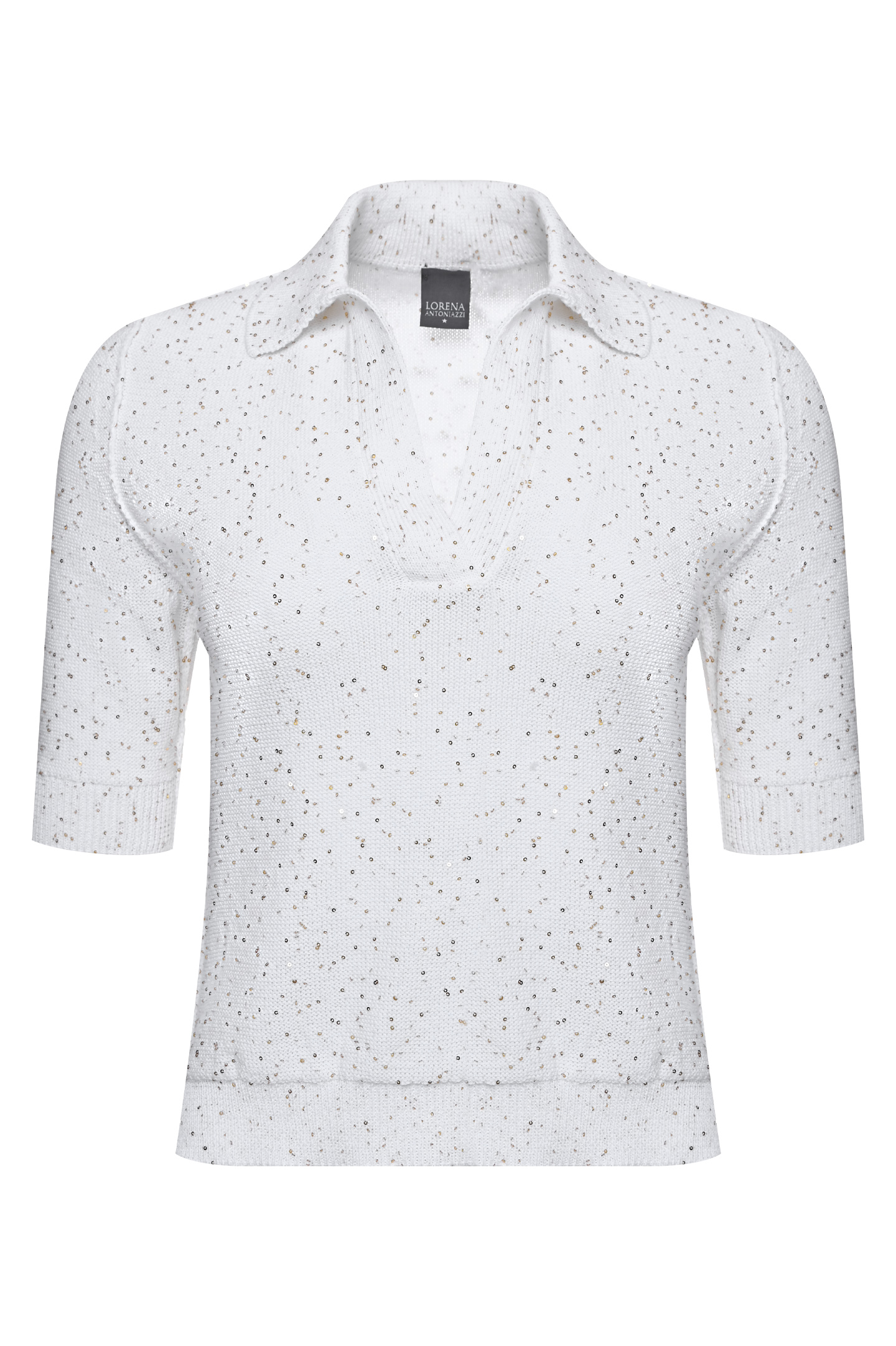 Блуза LORENA ANTONIAZZI P23145VM40A/2545, цвет: Белый, Женский