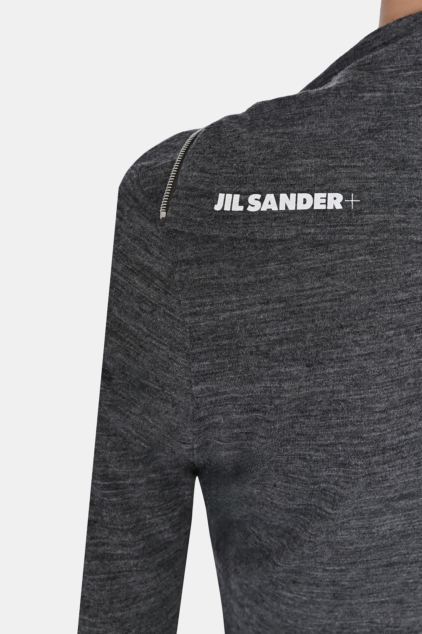 Водолазка на молнии JIL SANDER J40GC0021 J70021, цвет: Серый, Женский