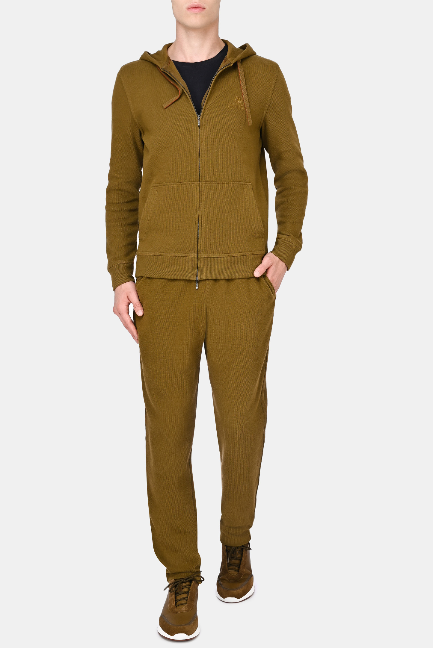 Куртка спорт LORO PIANA F2-FAL6642, цвет: Зеленый, Мужской