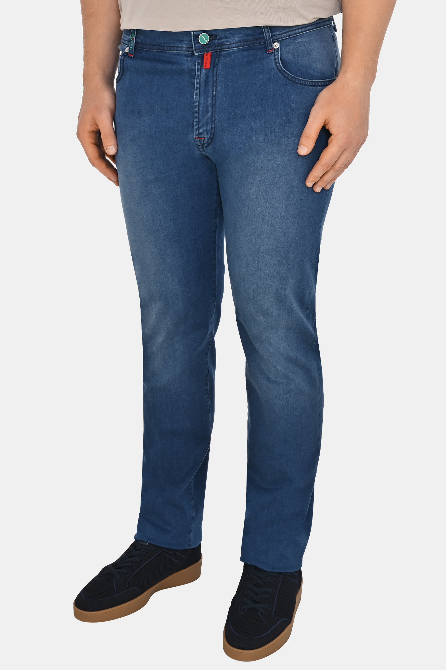 Джинсы KITON UPNJSK0619F0, цвет: Синий, Мужской
