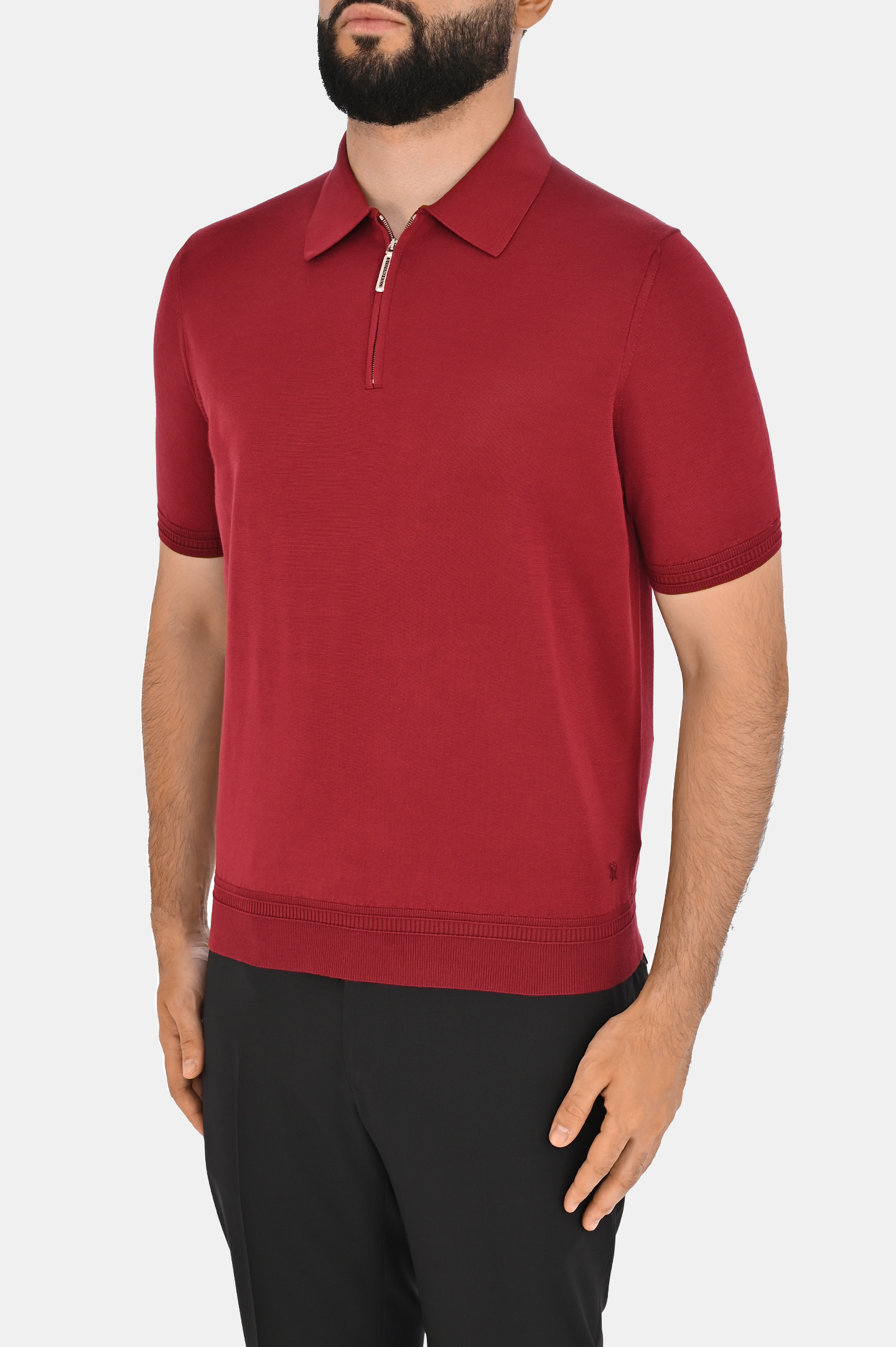 Поло STEFANO RICCI K616215P31 F25101, цвет: Бордовый, Мужской