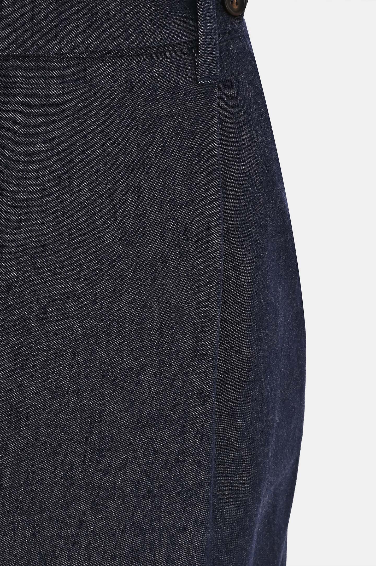 Юбка BRUNELLO  CUCINELLI MA782G3818, цвет: Темно-синий, Женский