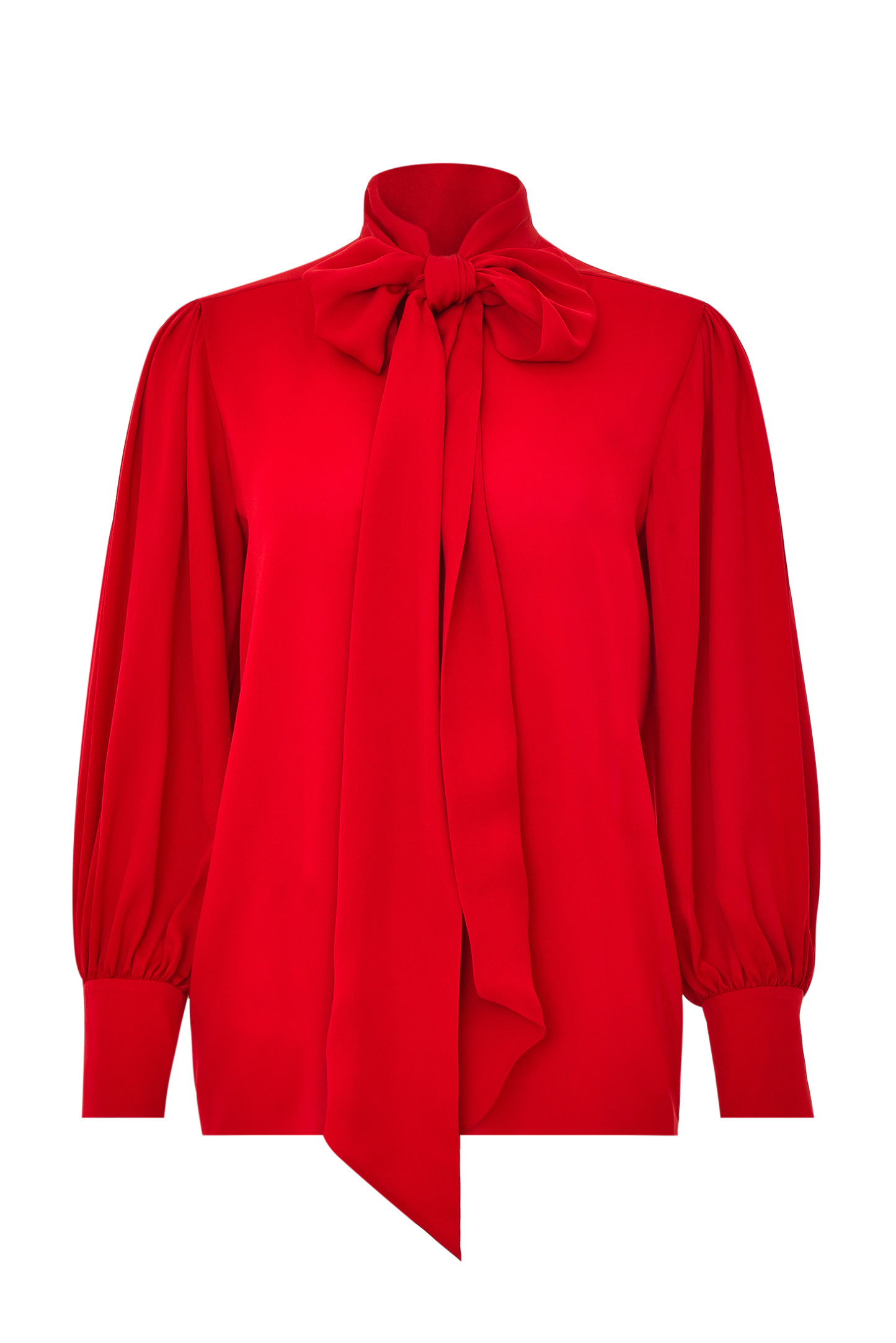 Блуза GUCCI 652112 ZHS18, цвет: Красный, Женский